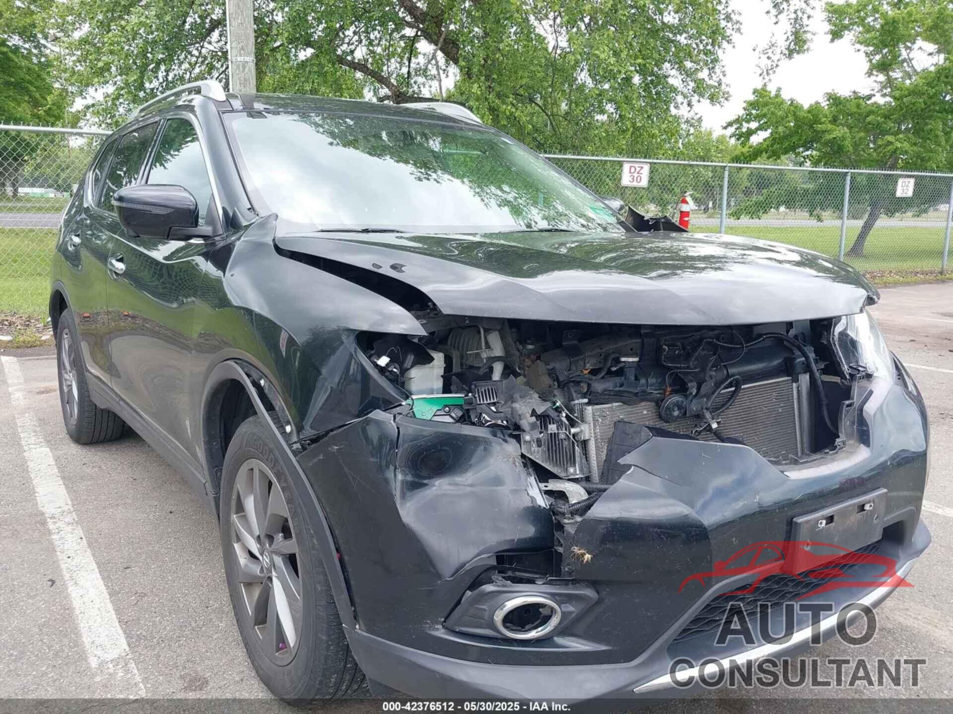 NISSAN ROGUE 2016 - 5N1AT2MV0GC833265