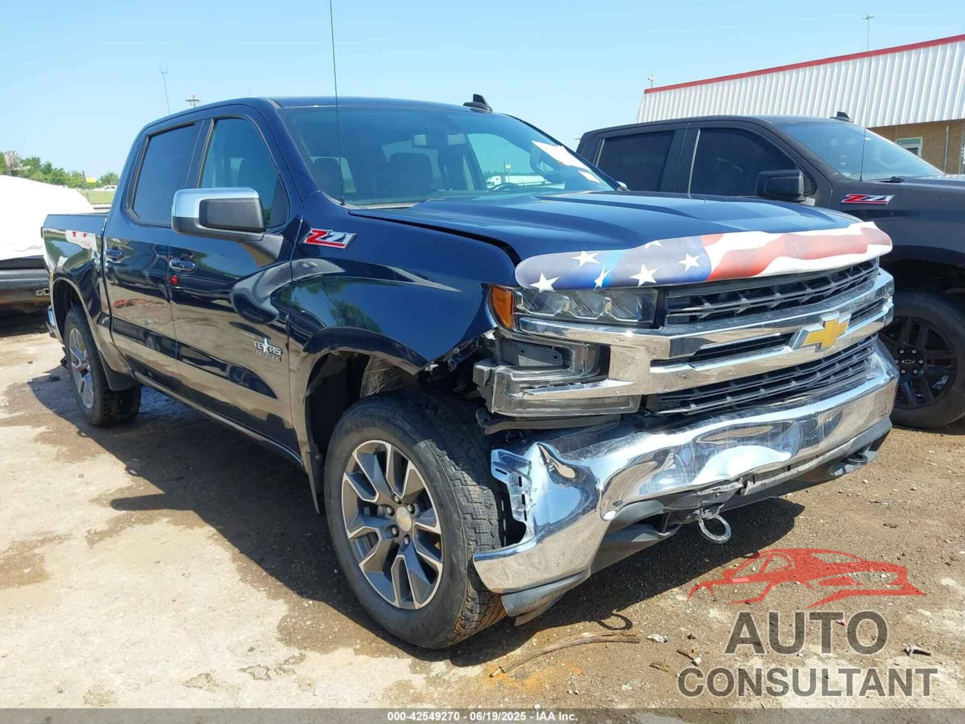 CHEVROLET SILVERADO 1500 2021 - 1GCUYDED9MZ356493