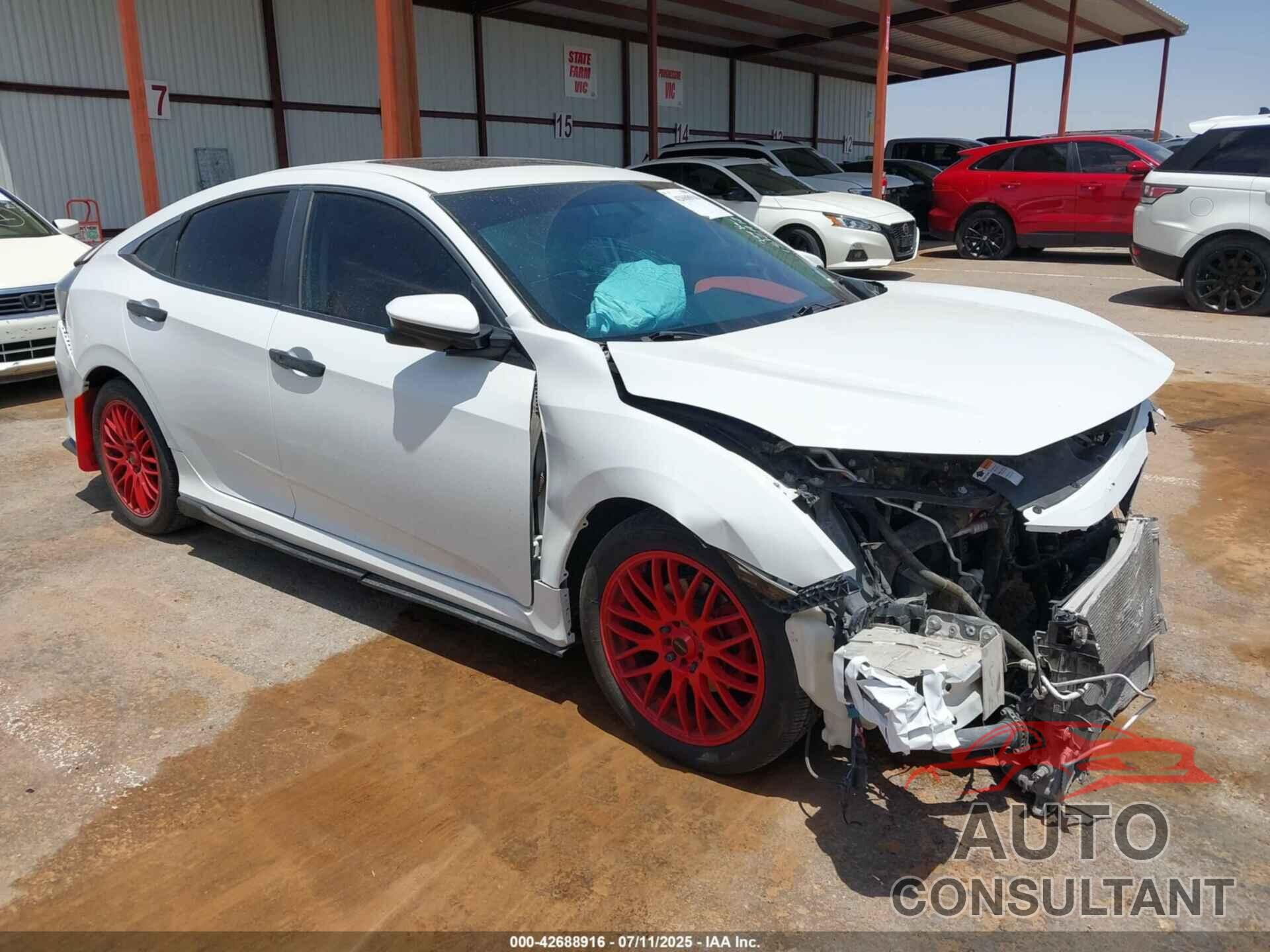 HONDA CIVIC 2016 - 19XFC1F75GE016935