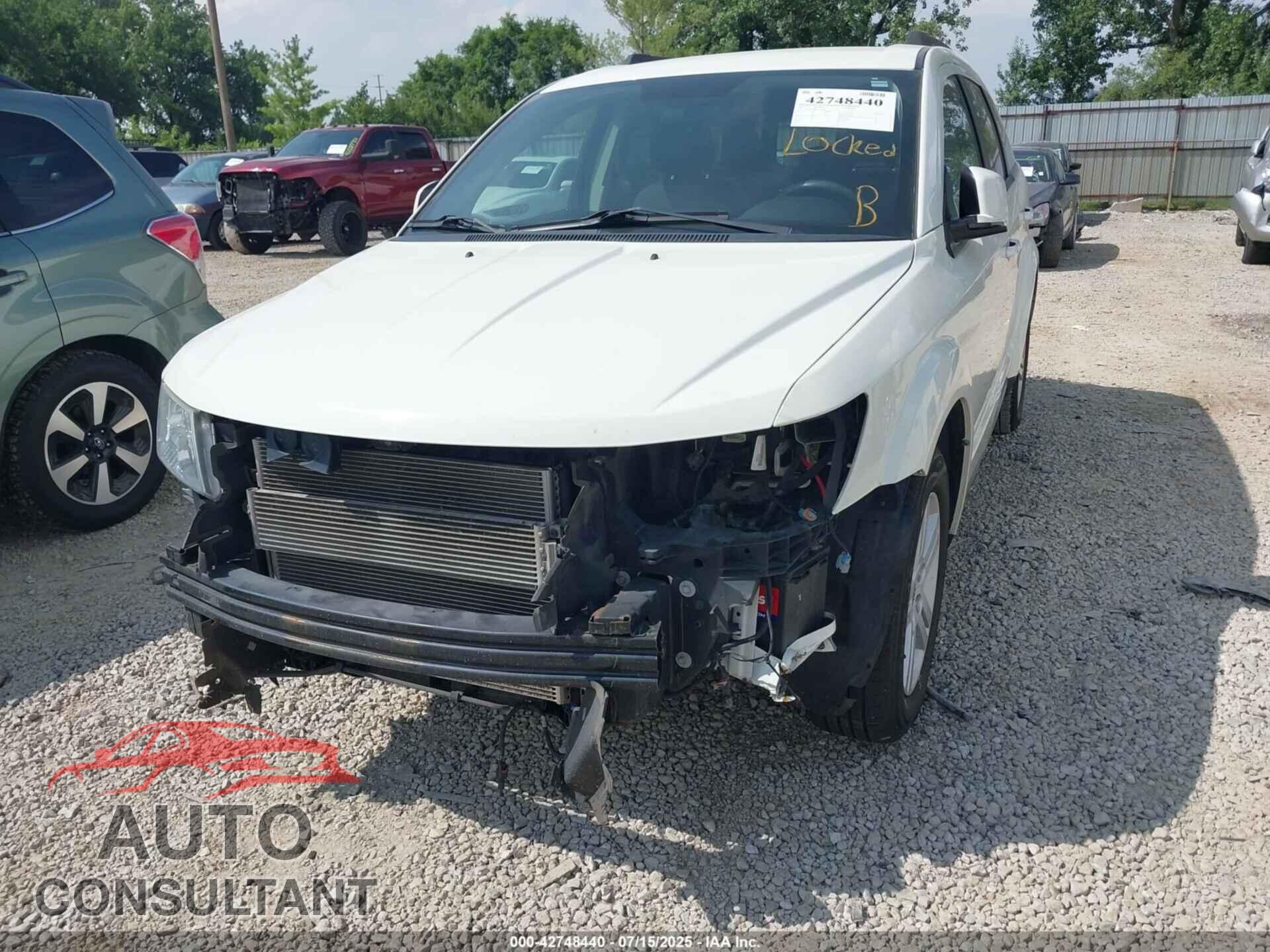 DODGE JOURNEY 2012 - 3C4PDCBB0CT323569