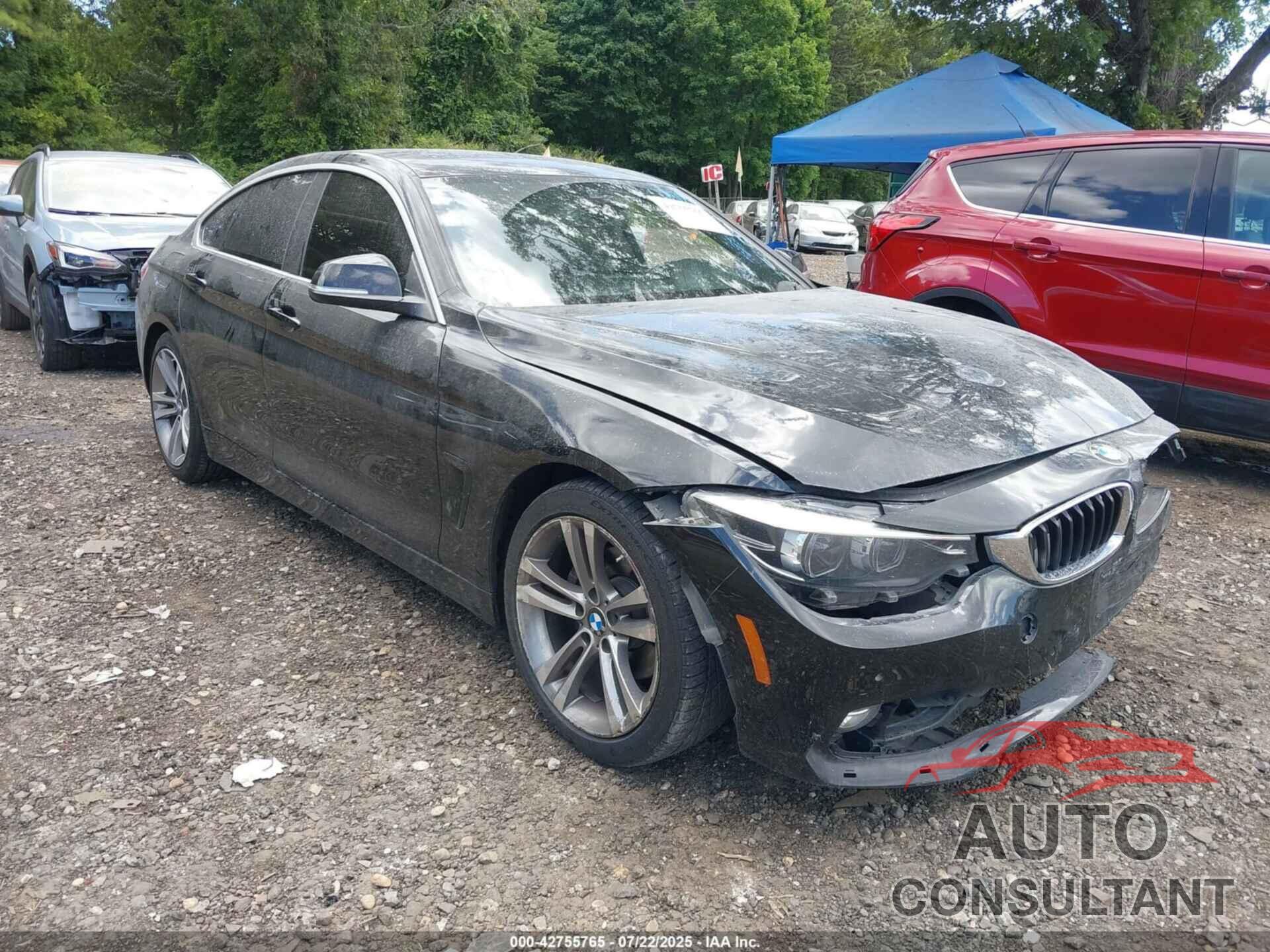 BMW 430I GRAN COUPE 2018 - WBA4J1C56JBG78382