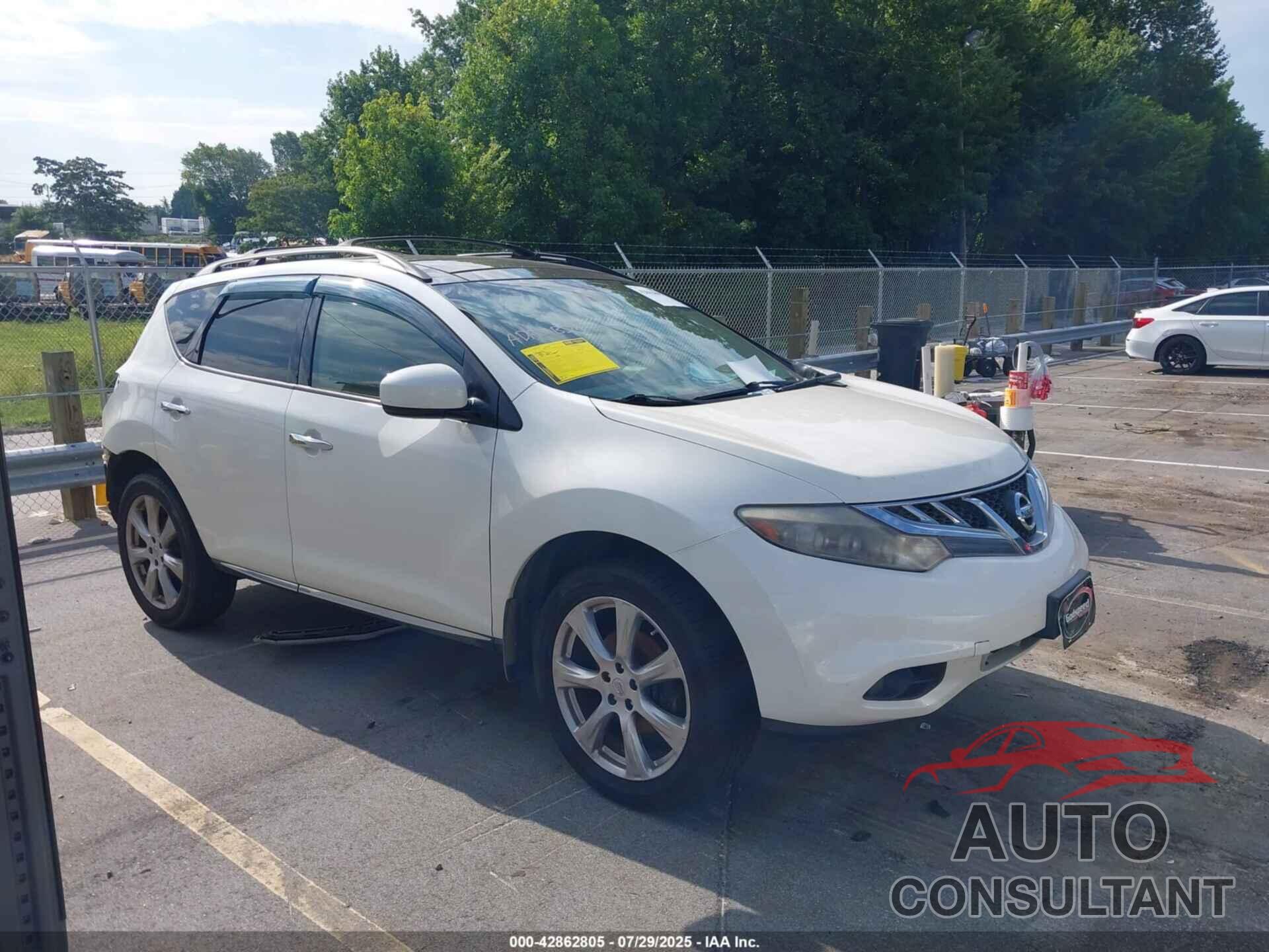 NISSAN MURANO 2014 - JN8AZ1MWXEW508337