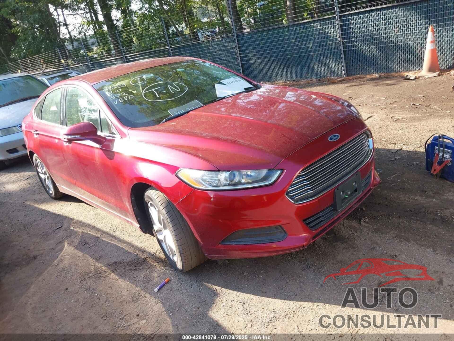 FORD FUSION 2013 - 3FA6P0H75DR210516
