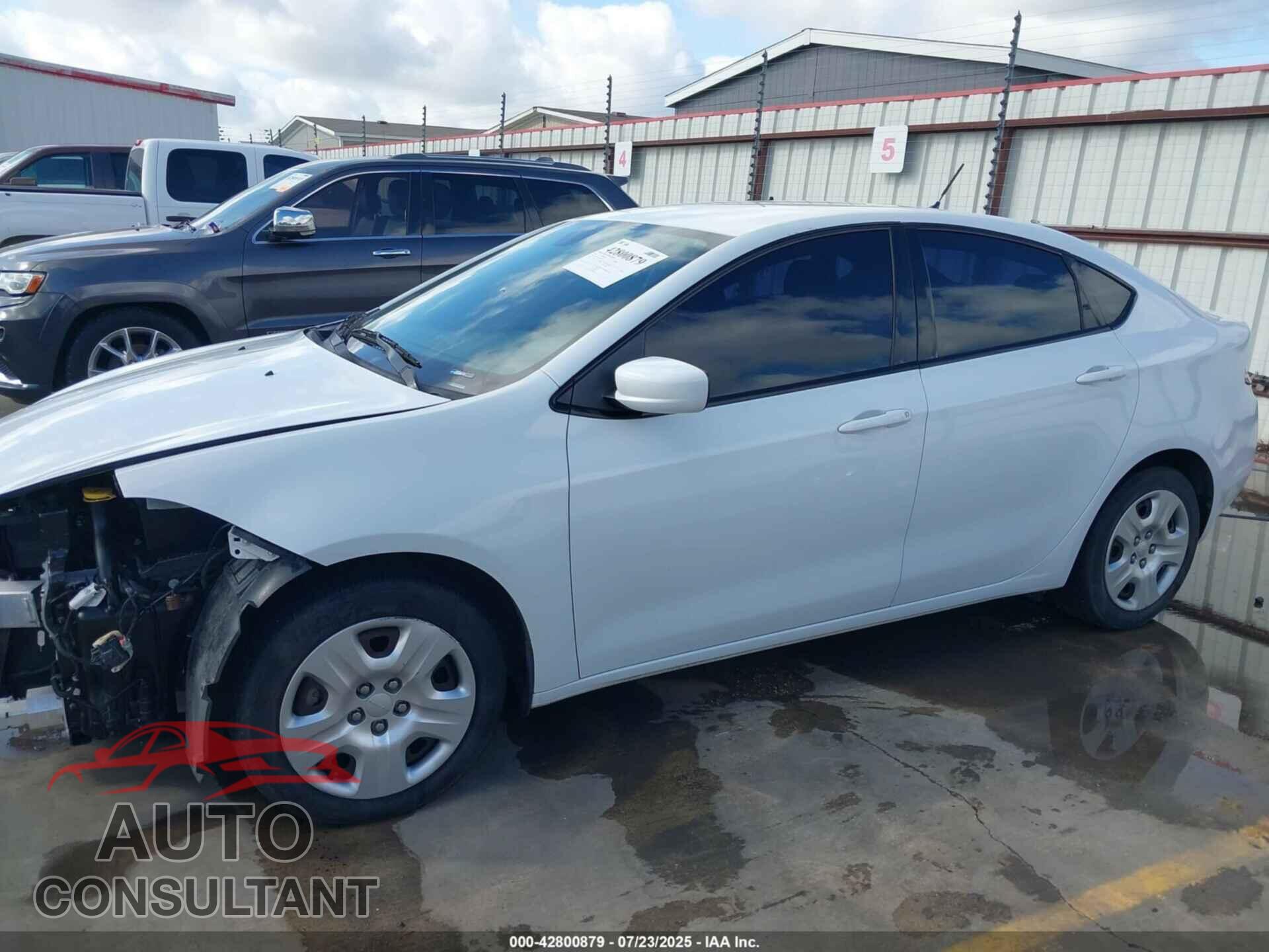 DODGE DART 2015 - 1C3CDFAA2FD200797