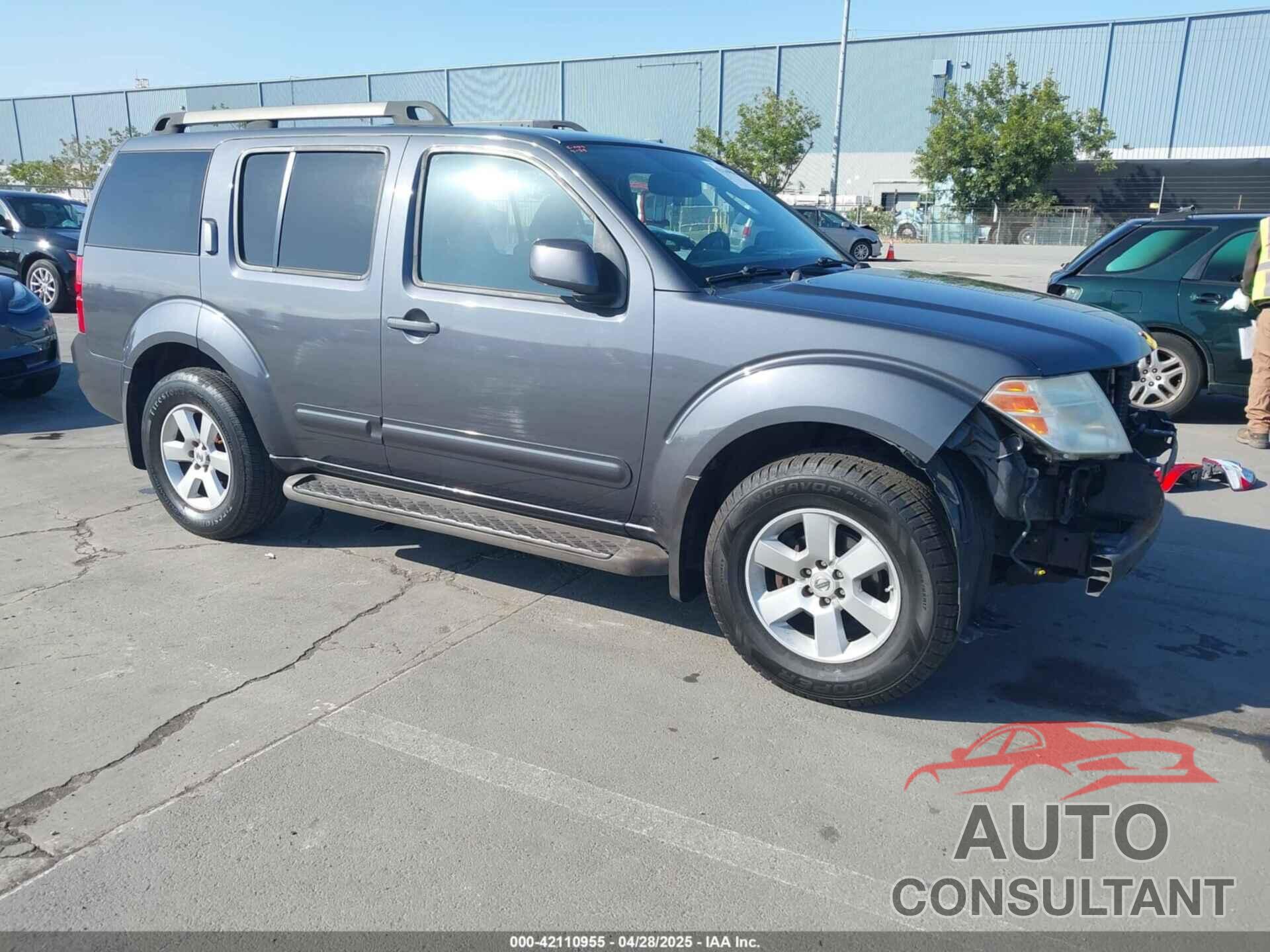 NISSAN PATHFINDER 2012 - 5N1AR1NN6CC623982