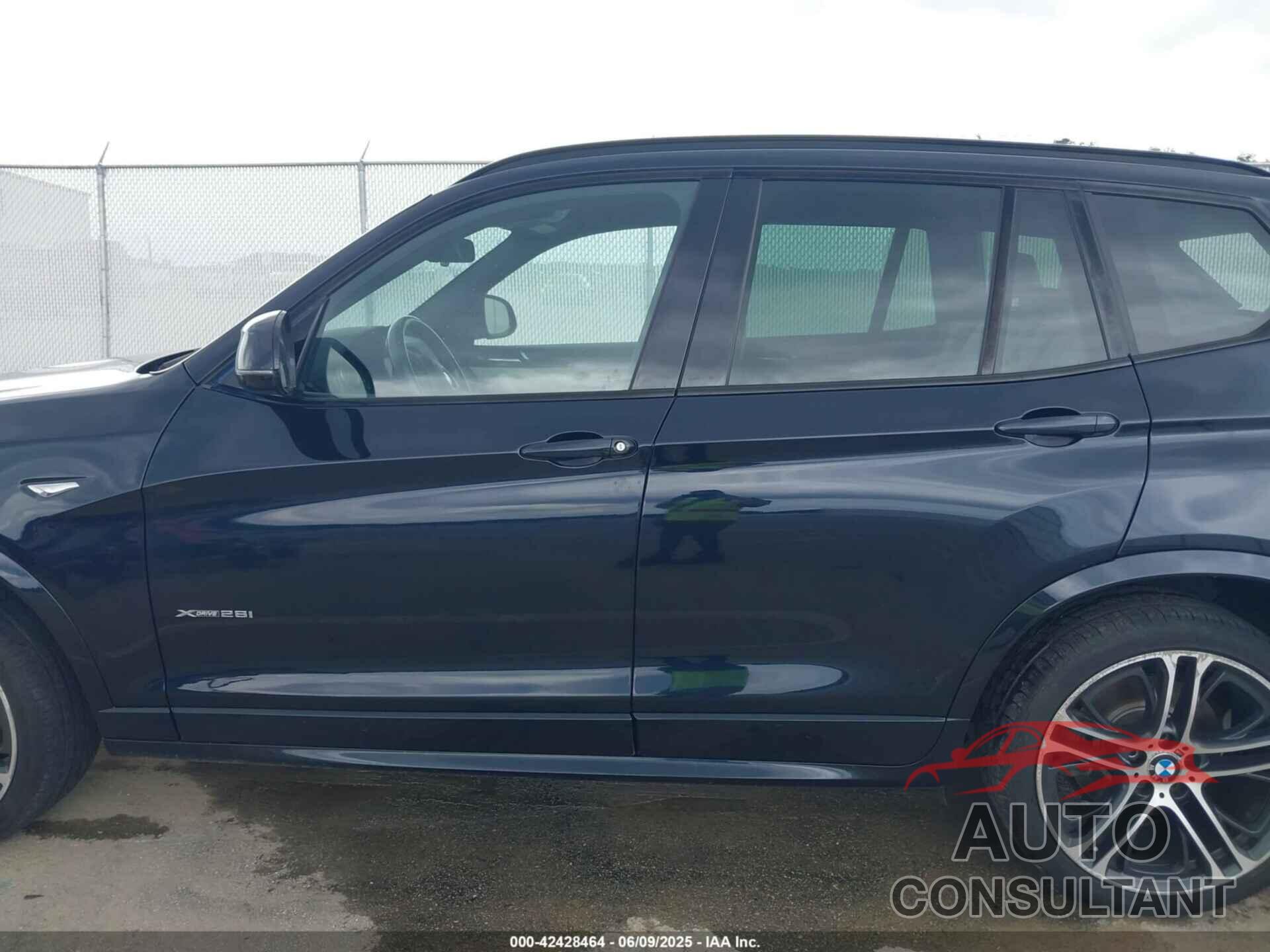 BMW X3 2015 - 5UXWX9C50F0D47498