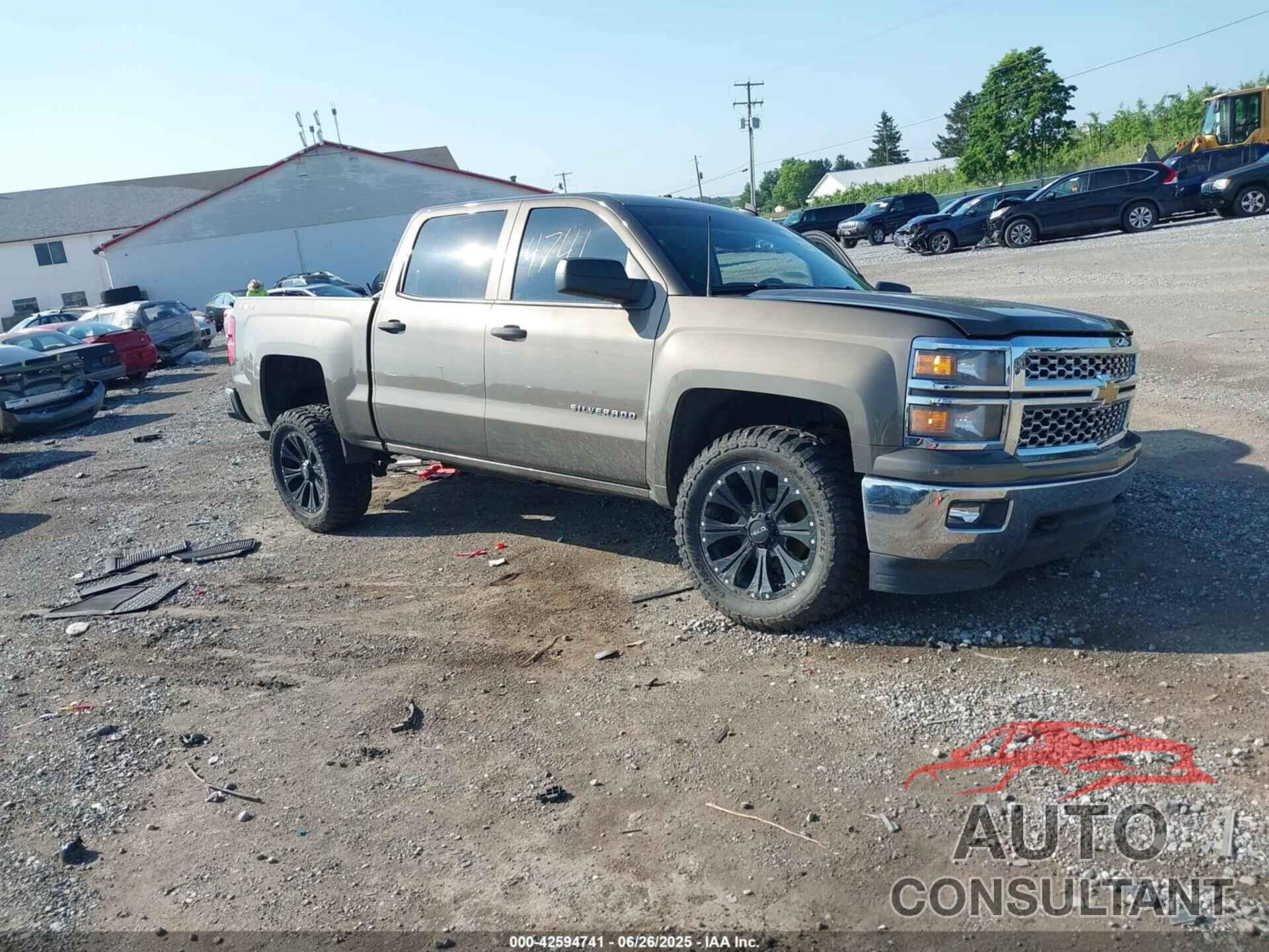 CHEVROLET SILVERADO 2014 - 3GCUKREC9EG472364