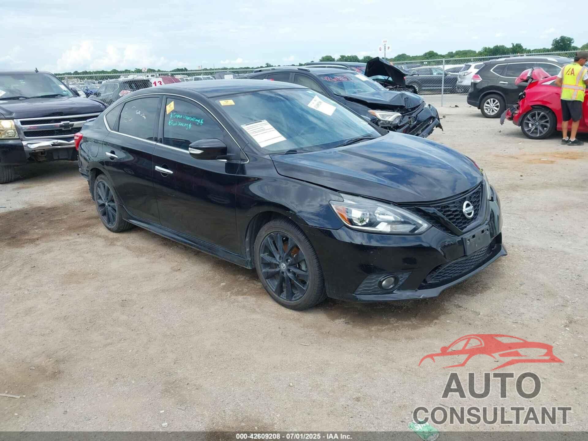 NISSAN SENTRA 2018 - 3N1AB7APXJY261794
