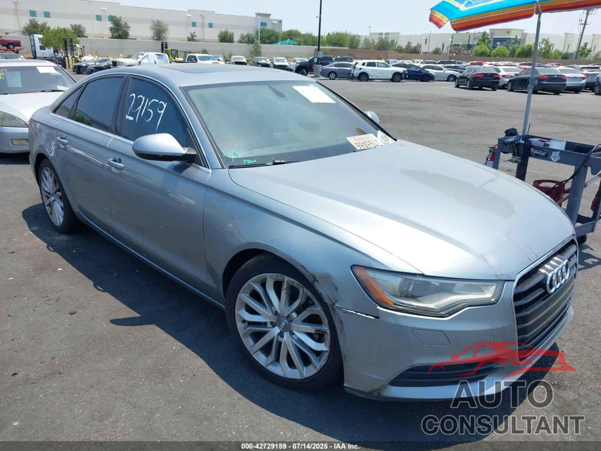 AUDI A6 2013 - WAUDFAFC4DN018286