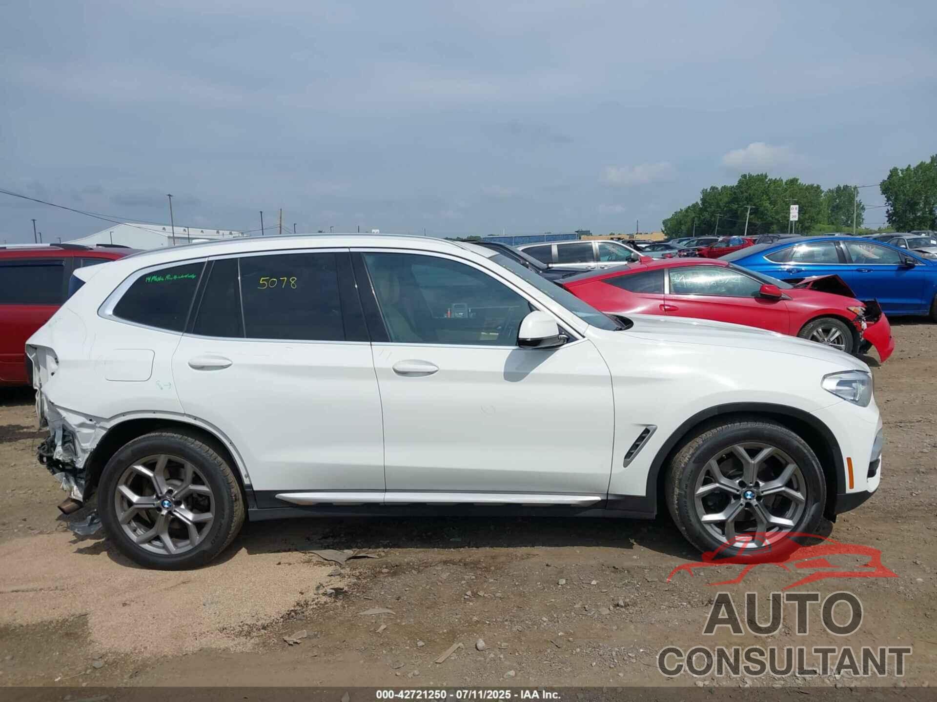 BMW X3 2021 - 5UXTY3C02M9F63430