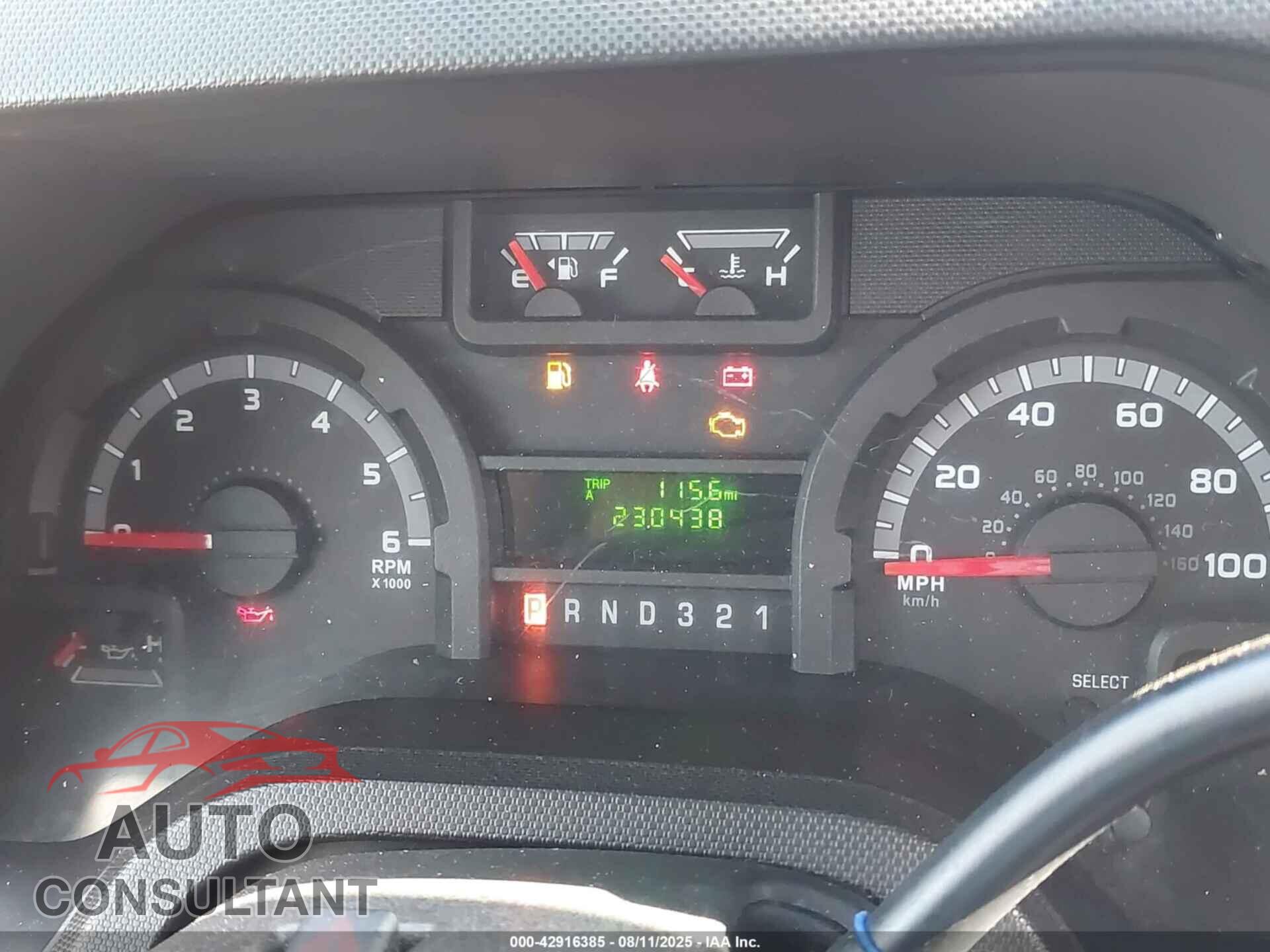 FORD BUS E-450 CUTAWAY 2011 - 1FDFE4FS4BDA97271