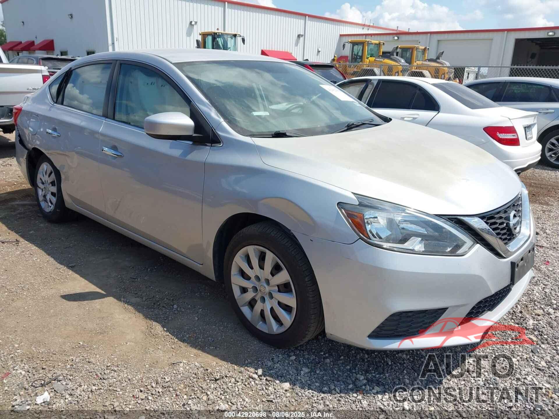 NISSAN SENTRA 2017 - 3N1AB7AP3HY390745