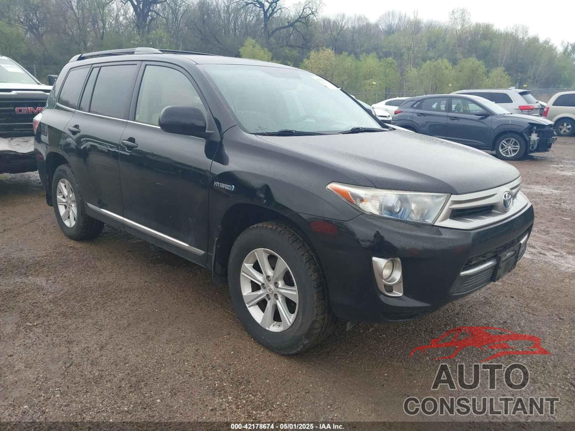 TOYOTA HIGHLANDER HYBRID 2012 - JTEBC3EH0C2008555