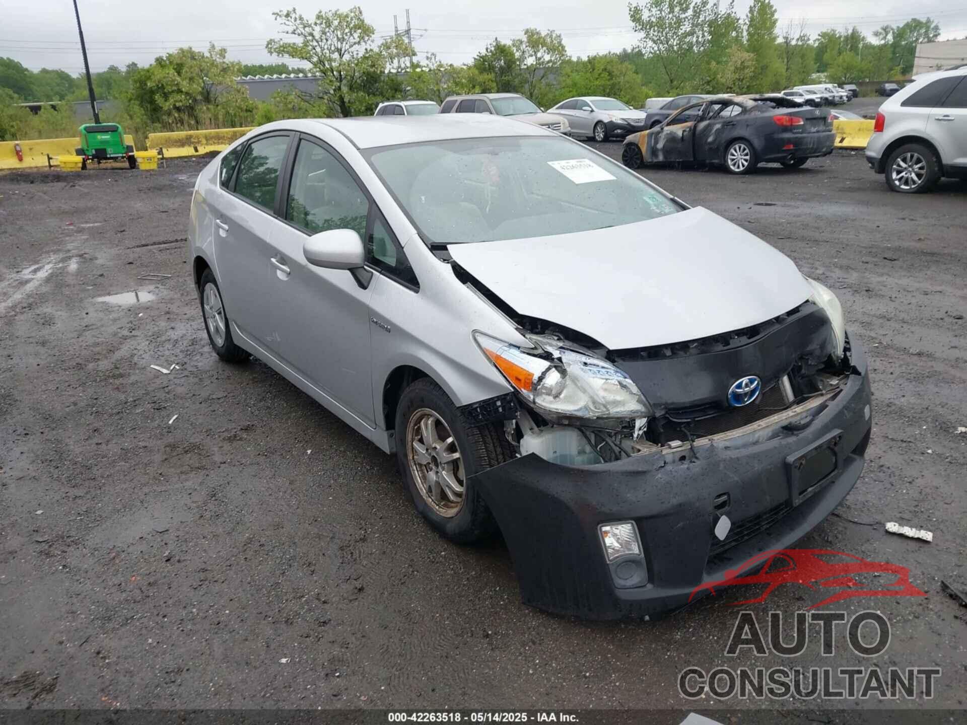 TOYOTA PRIUS 2010 - JTDKN3DU0A0092382