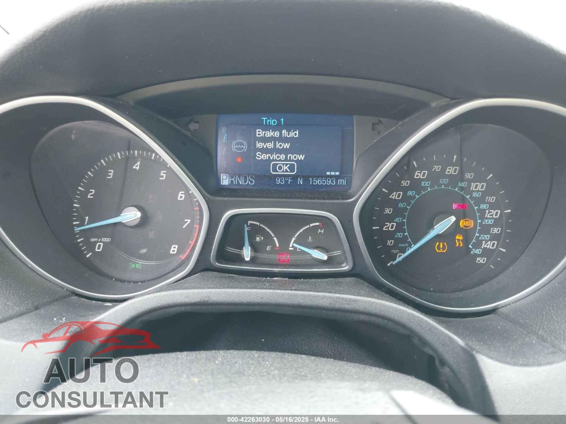 FORD FOCUS 2012 - 1FAHP3H29CL397352