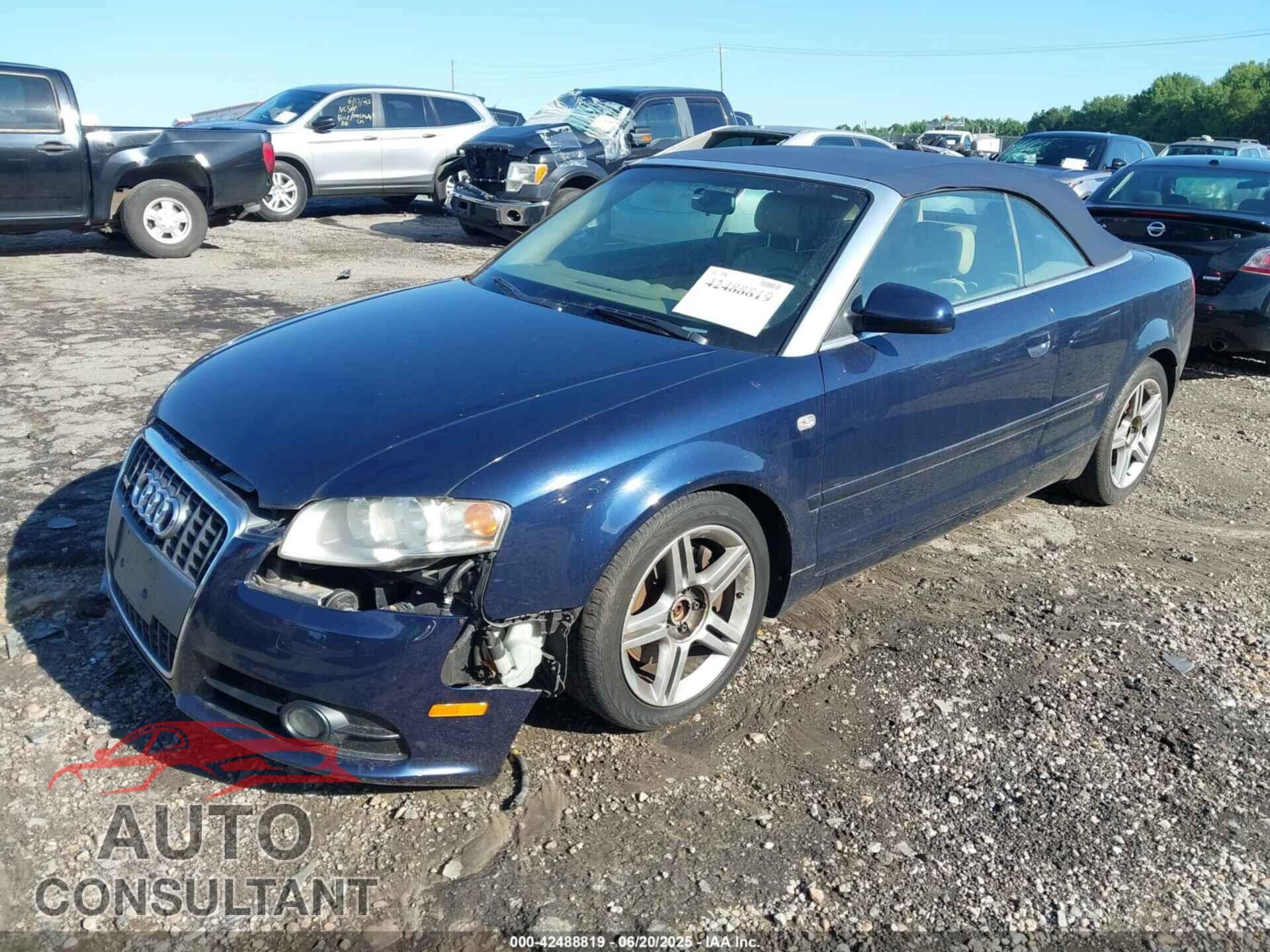 AUDI A4 2009 - WAUDF48H99K006167