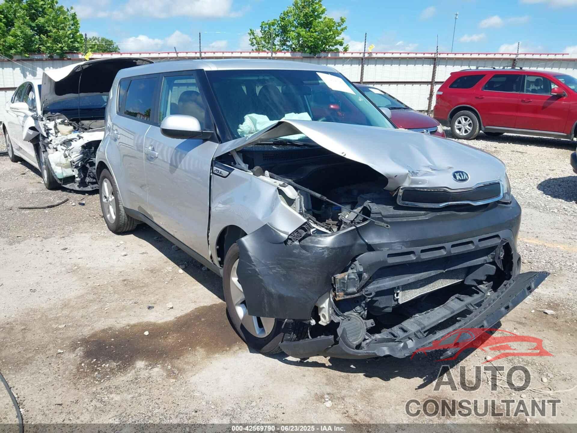 KIA SOUL 2016 - KNDJN2A28G7830809
