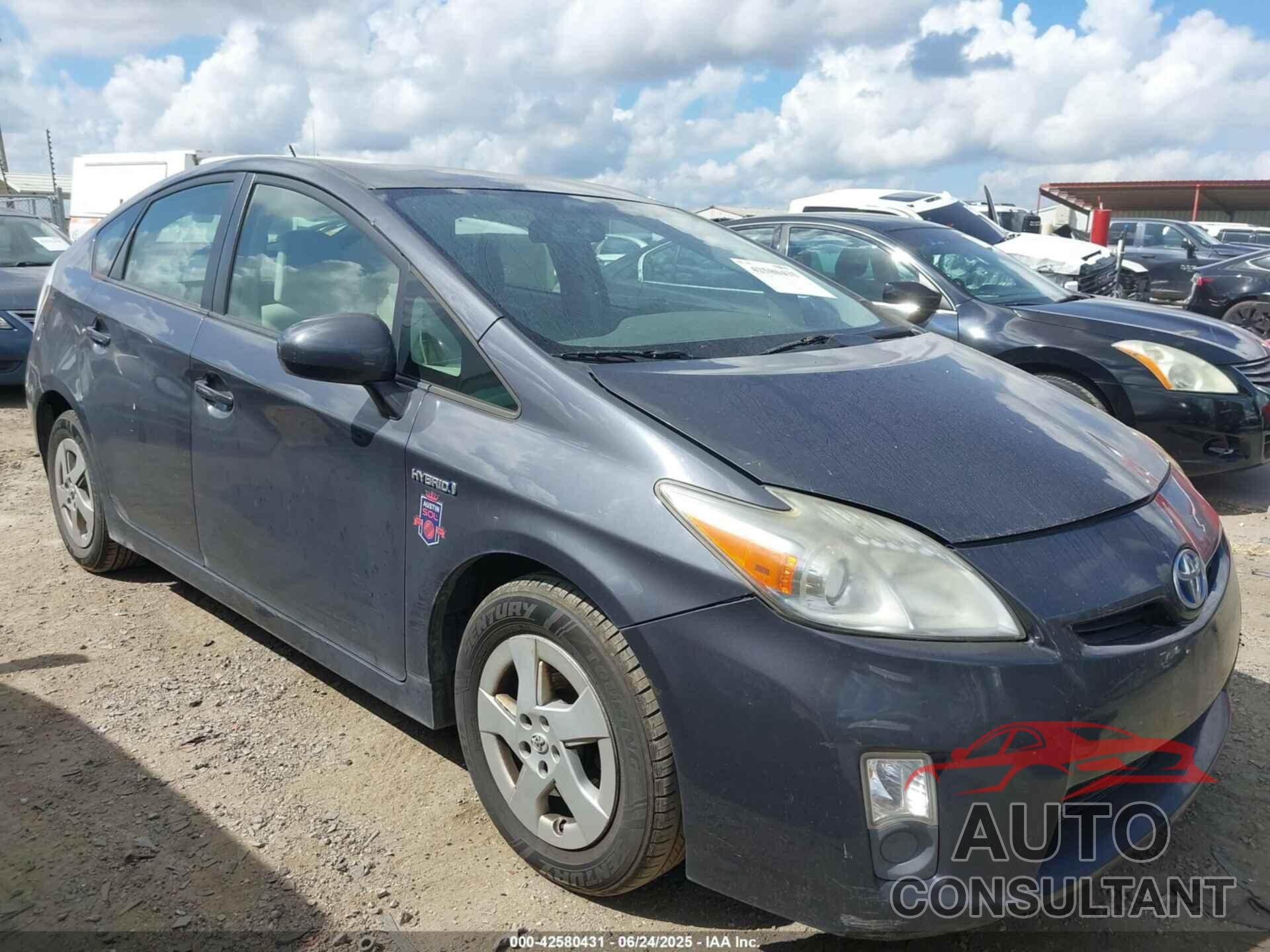 TOYOTA PRIUS 2011 - JTDKN3DU5B5318176