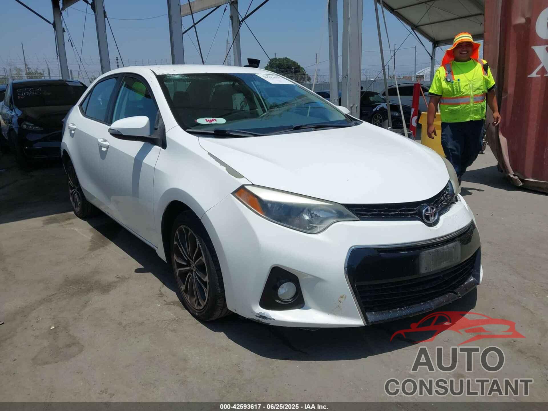 TOYOTA COROLLA 2016 - 5YFBURHE7GP389074