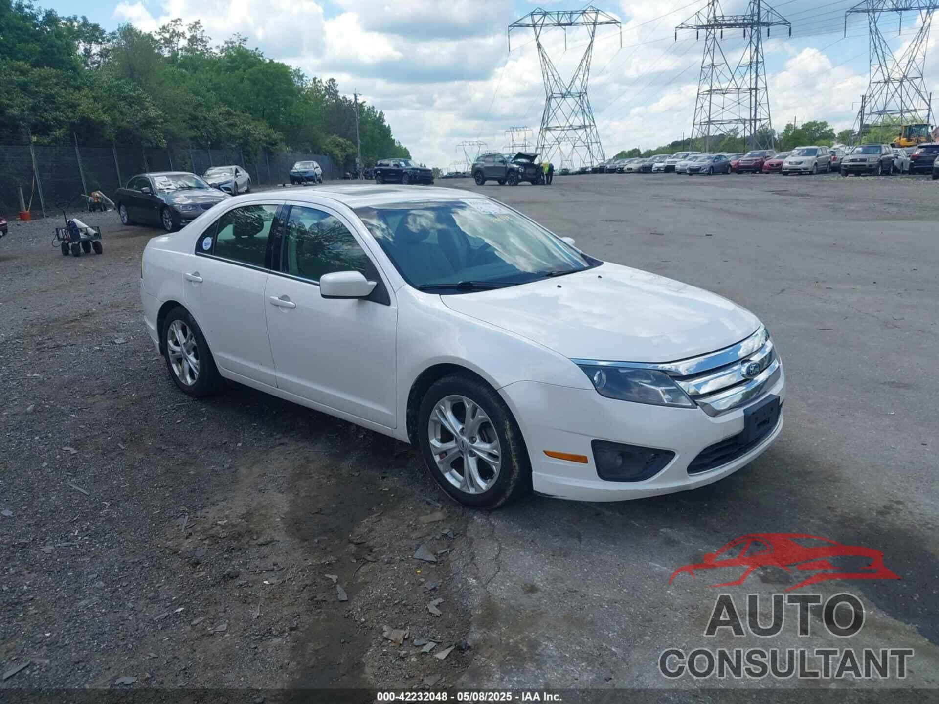 FORD FUSION 2012 - 3FAHP0HA0CR234483