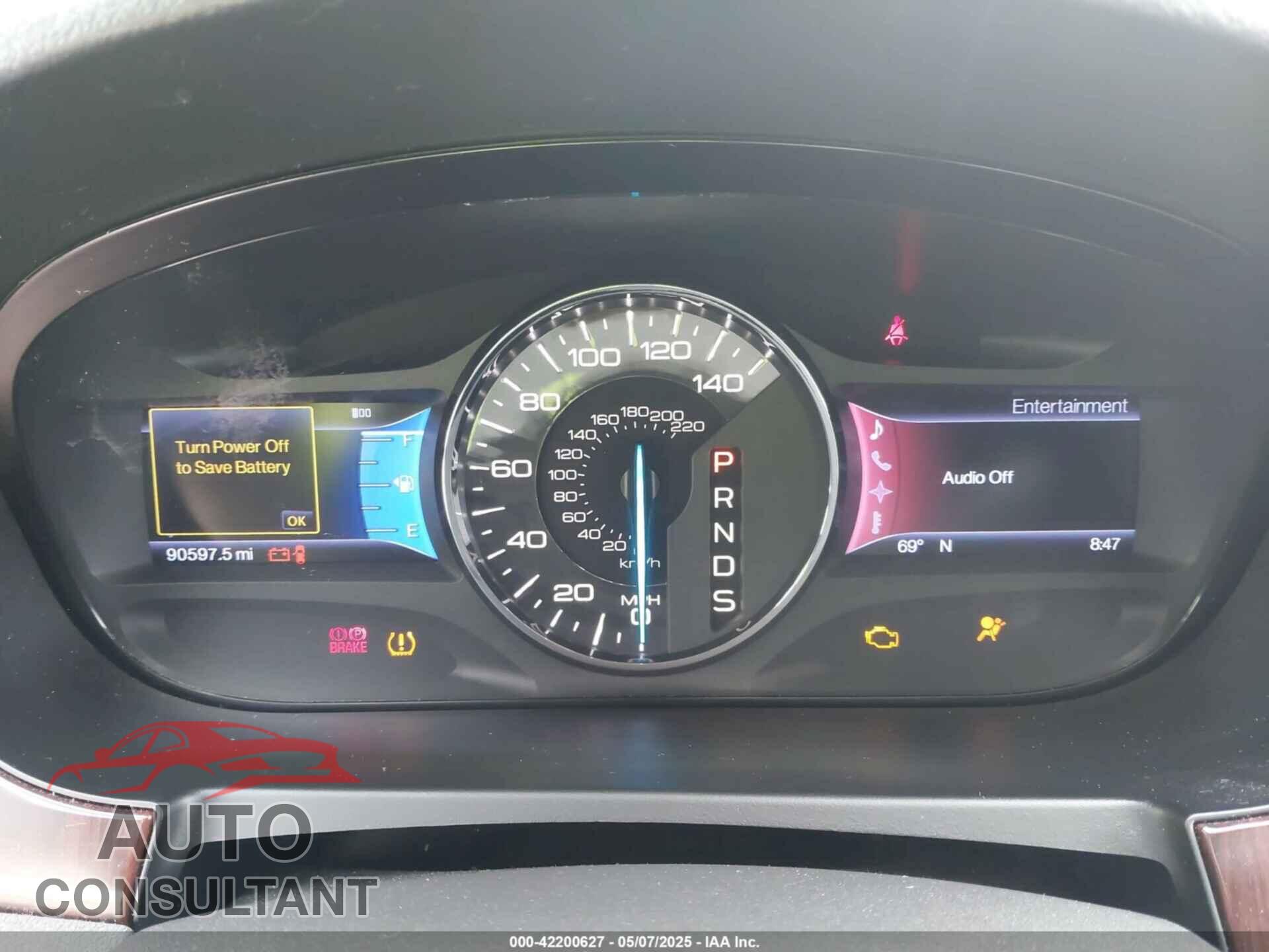 FORD EDGE 2013 - 2FMDK3KC0DBA80291