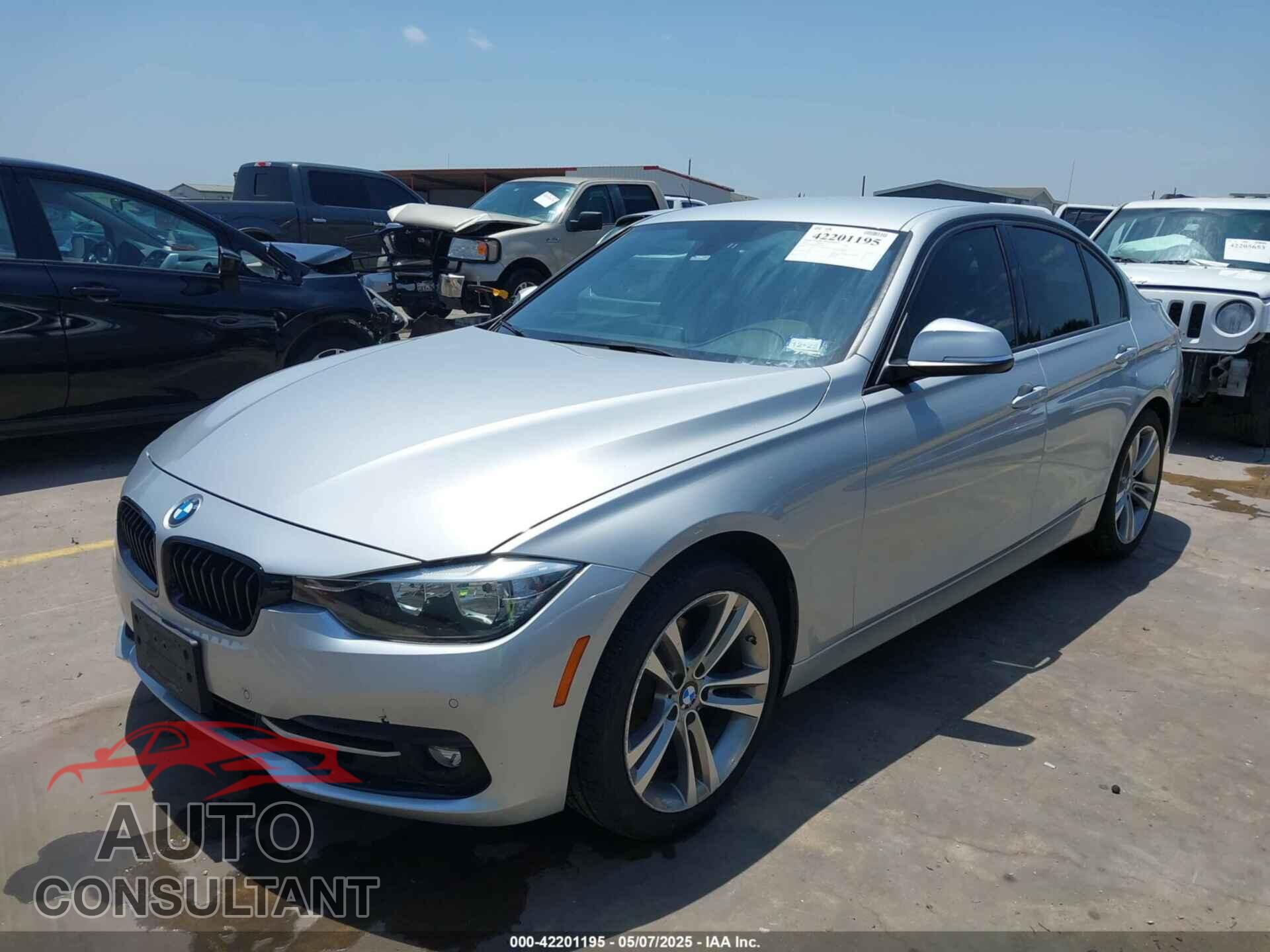 BMW 328I 2016 - WBA8E9G59GNU28461