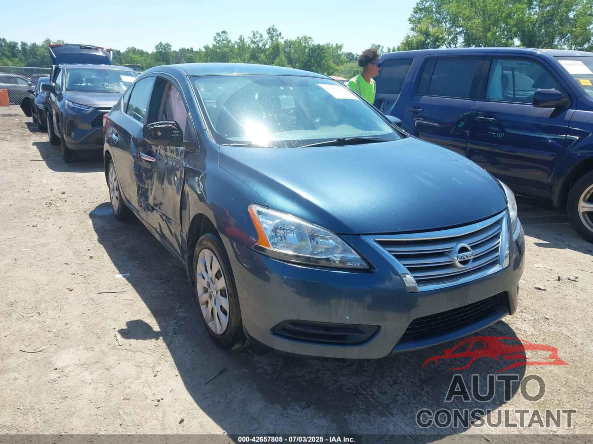 NISSAN SENTRA 2015 - 3N1AB7AP2FY258217