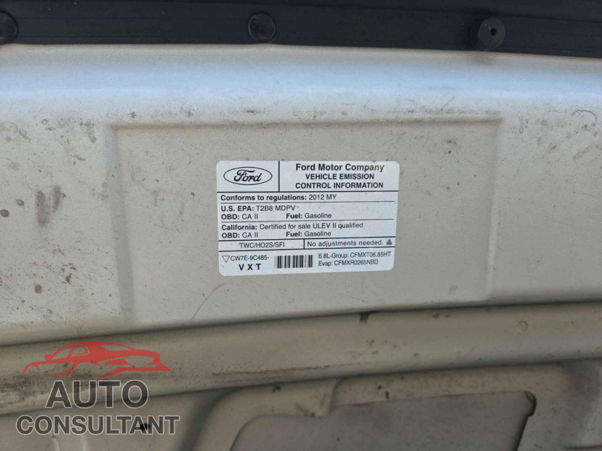 FORD ECONOLINE 2012 - 1FTSS3ES3CDB26431