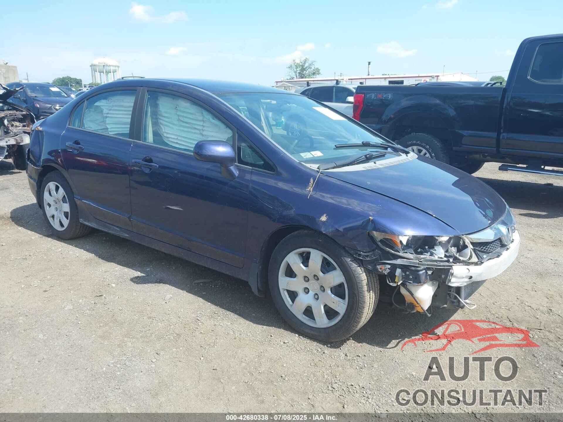 HONDA CIVIC 2010 - 19XFA1F58AE020022