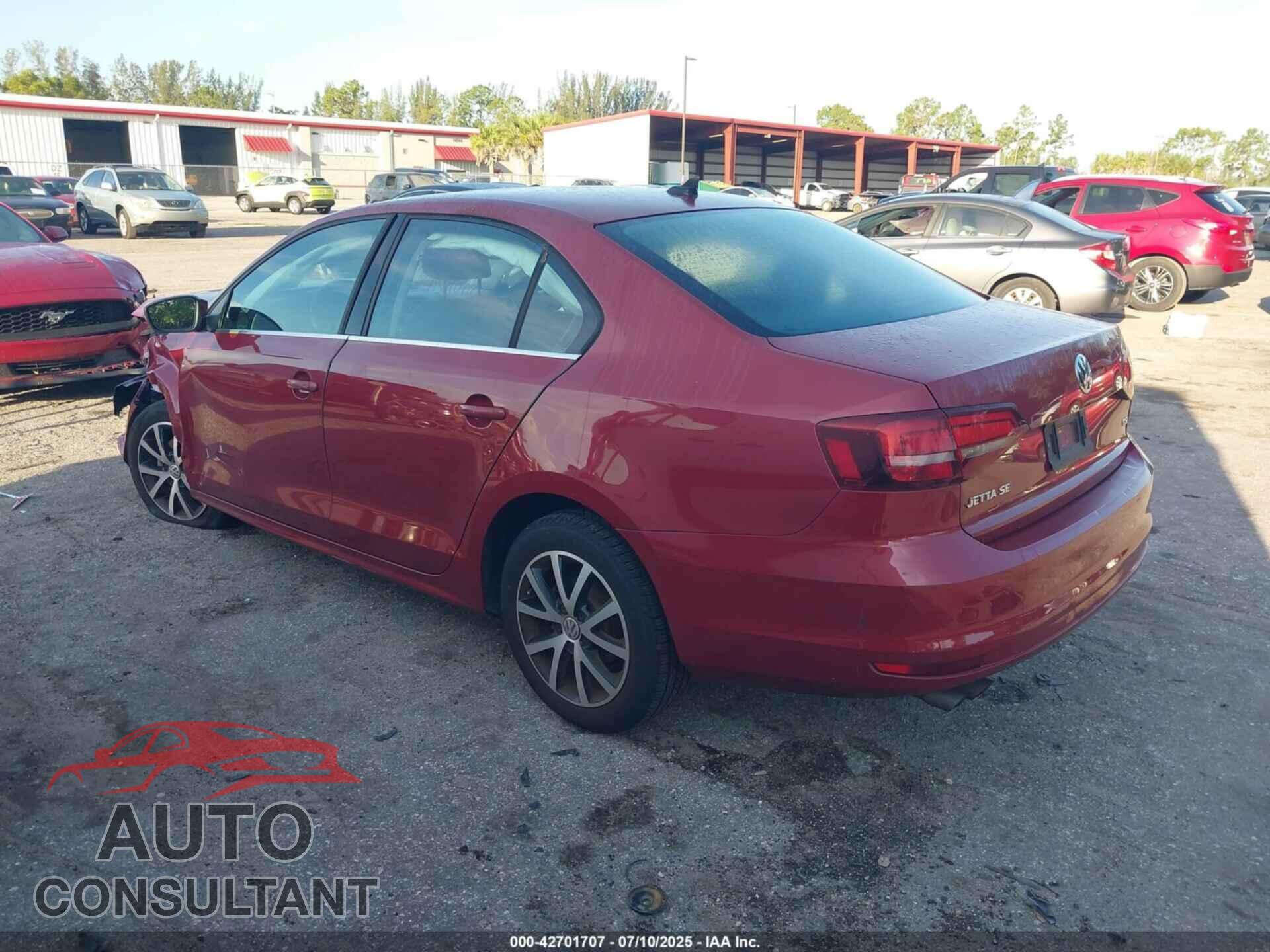 VOLKSWAGEN JETTA 2017 - 3VWDB7AJ6HM376719