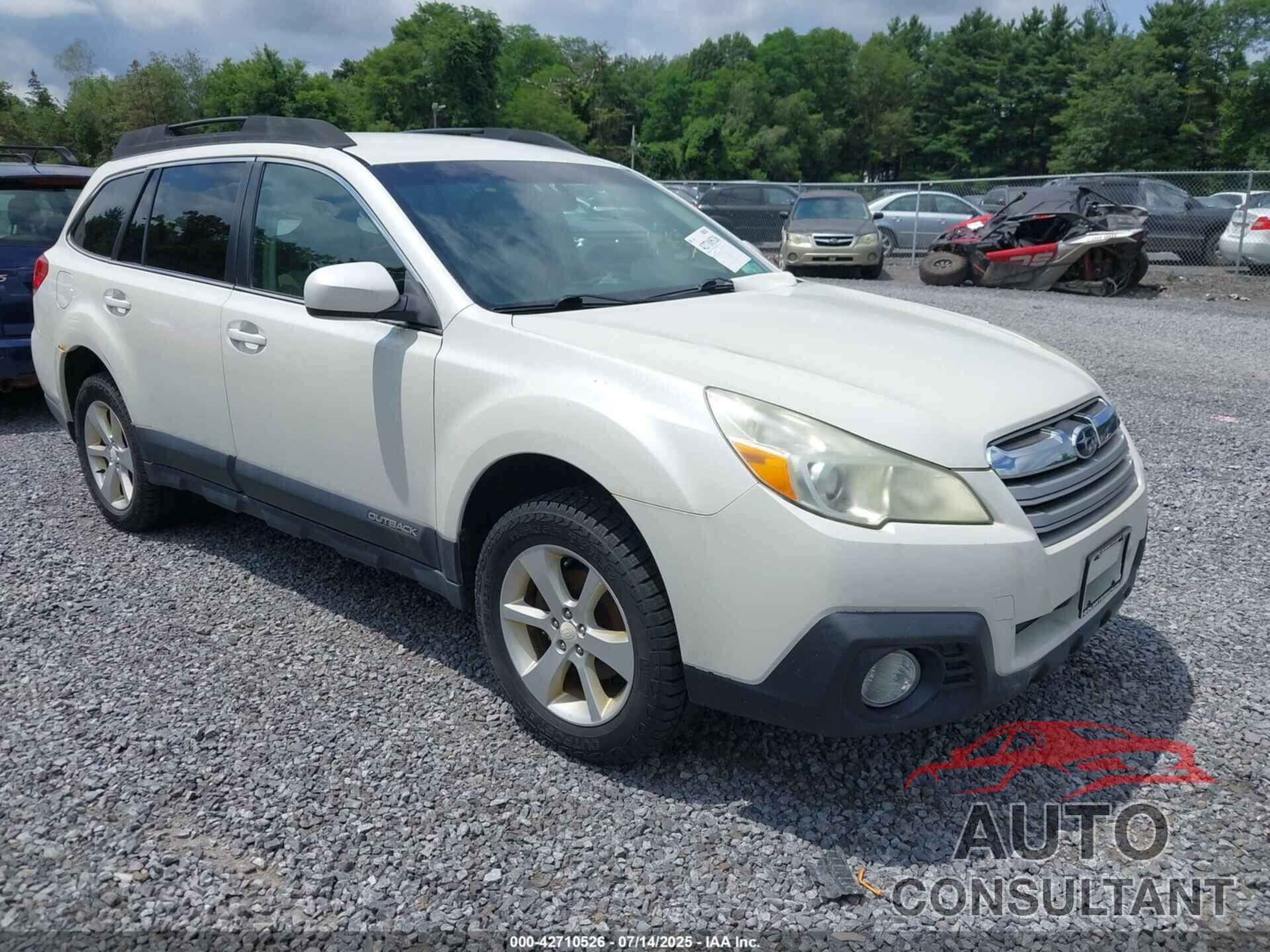 SUBARU OUTBACK 2013 - 4S4BRBCC7D3324661