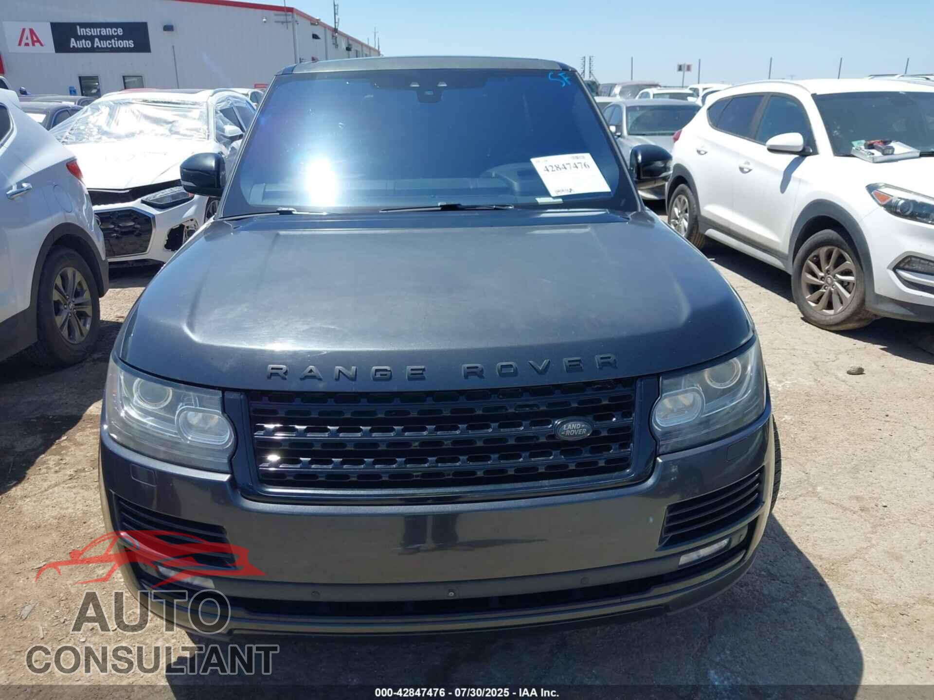 LAND ROVER RANGE ROVER 2017 - SALGS2FE8HA349655