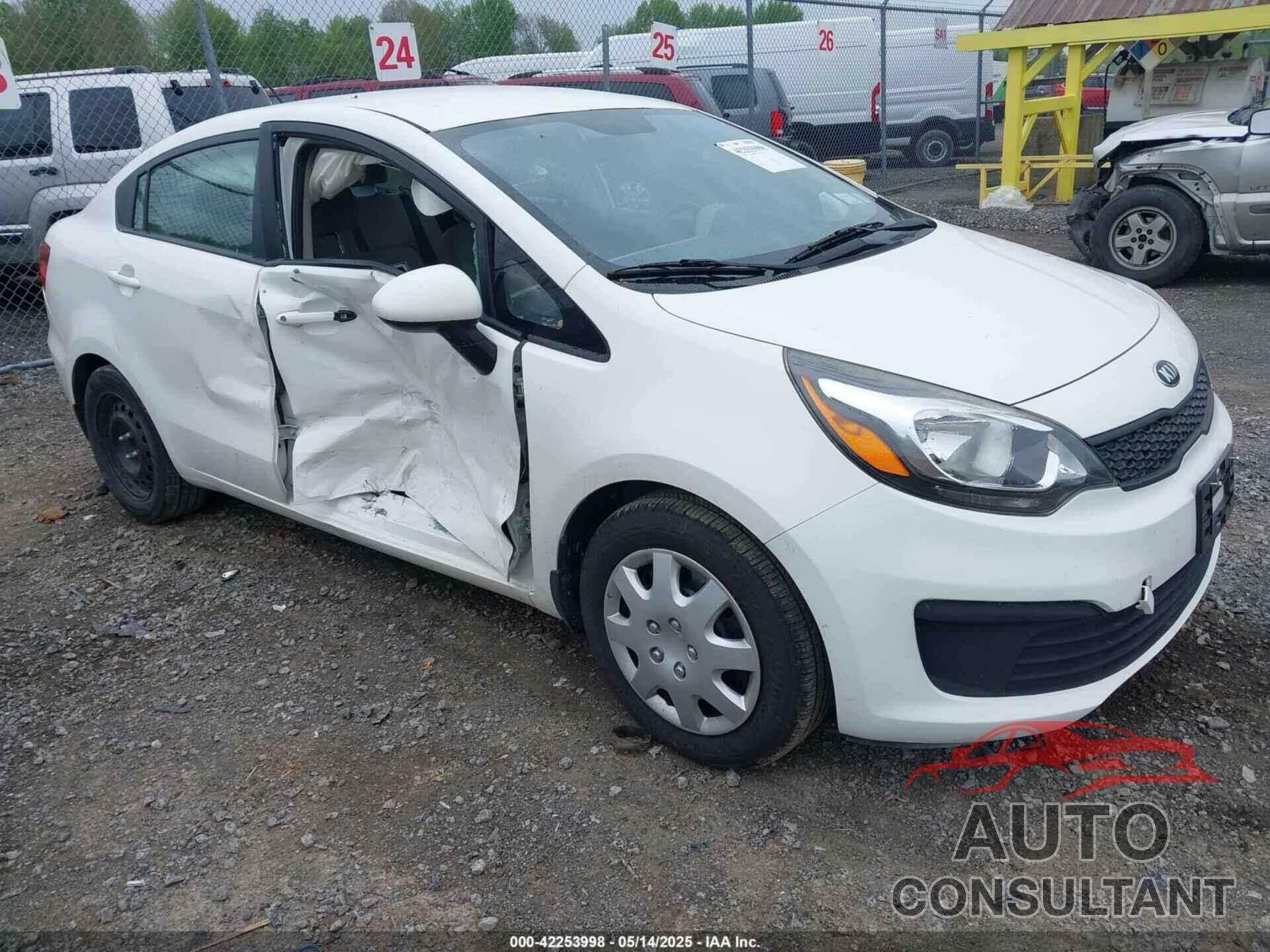KIA RIO 2016 - KNADM4A3XG6621773