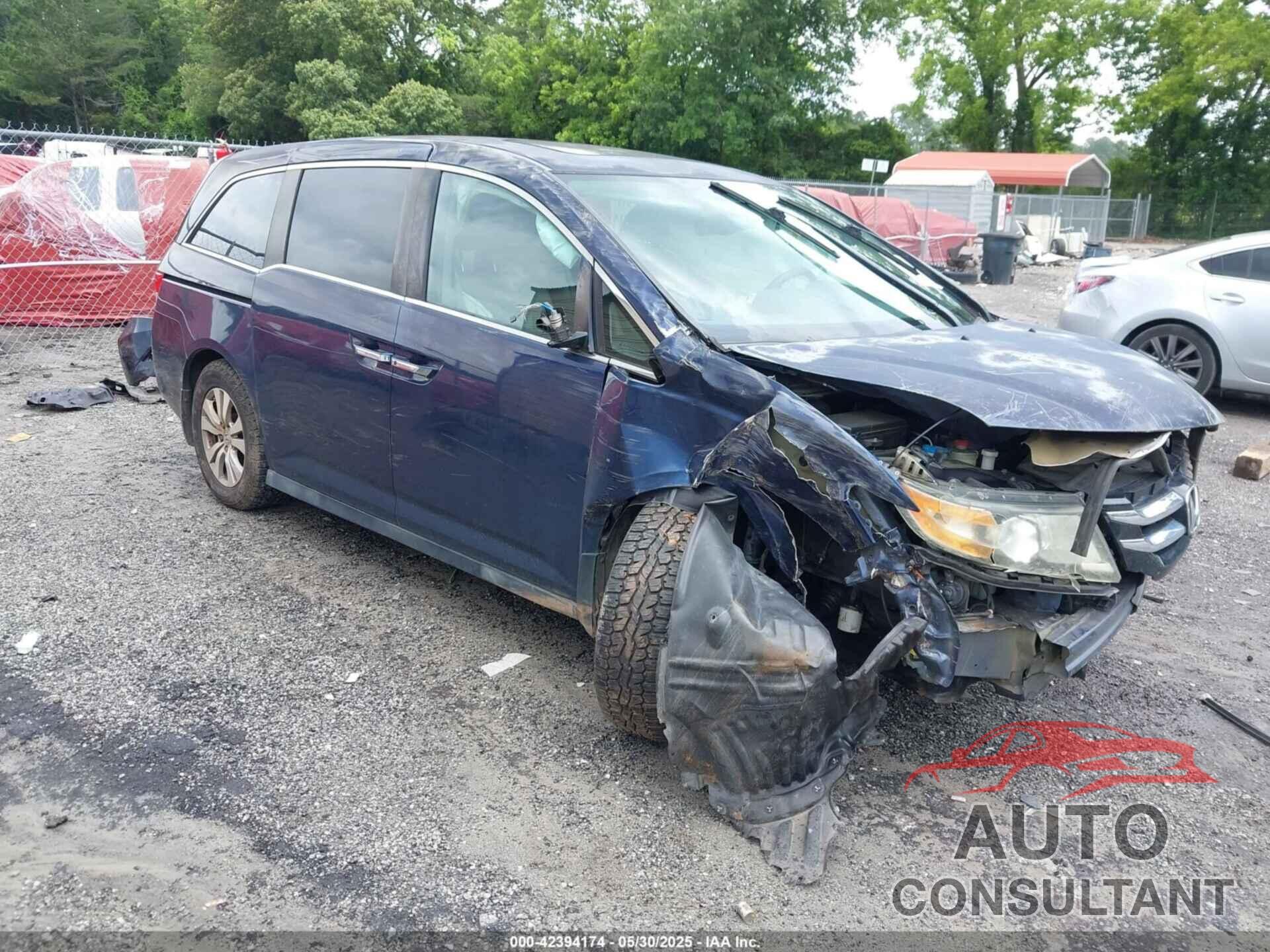 HONDA ODYSSEY 2014 - 5FNRL5H68EB015990