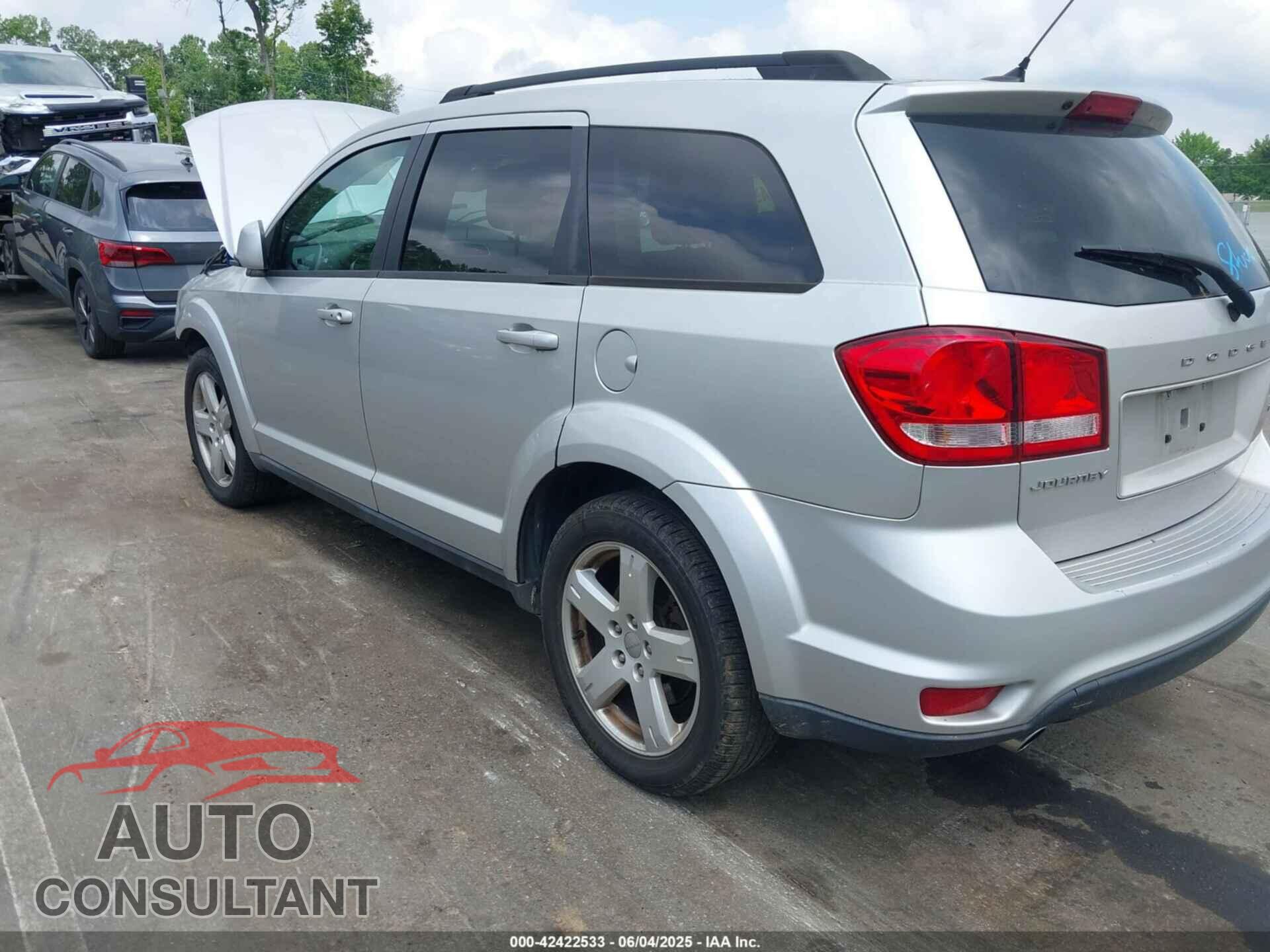 DODGE JOURNEY 2012 - 3C4PDCBGXCT324756