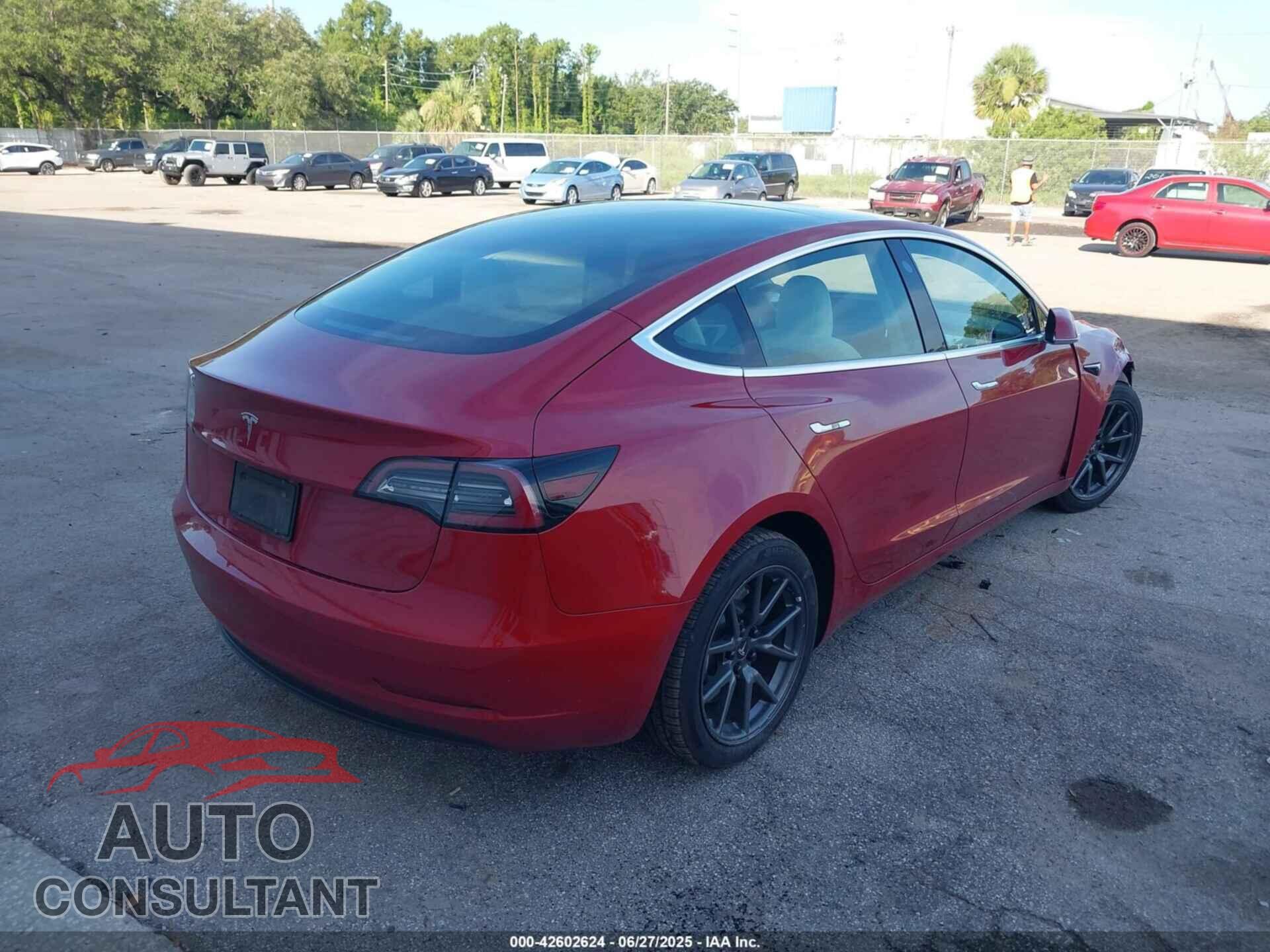 TESLA MODEL 3 2019 - 5YJ3E1EA7KF486414