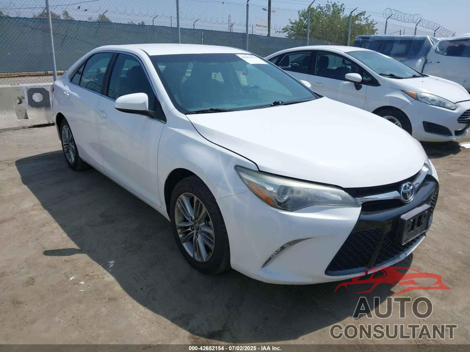 TOYOTA CAMRY 2016 - 4T1BF1FK0GU217004