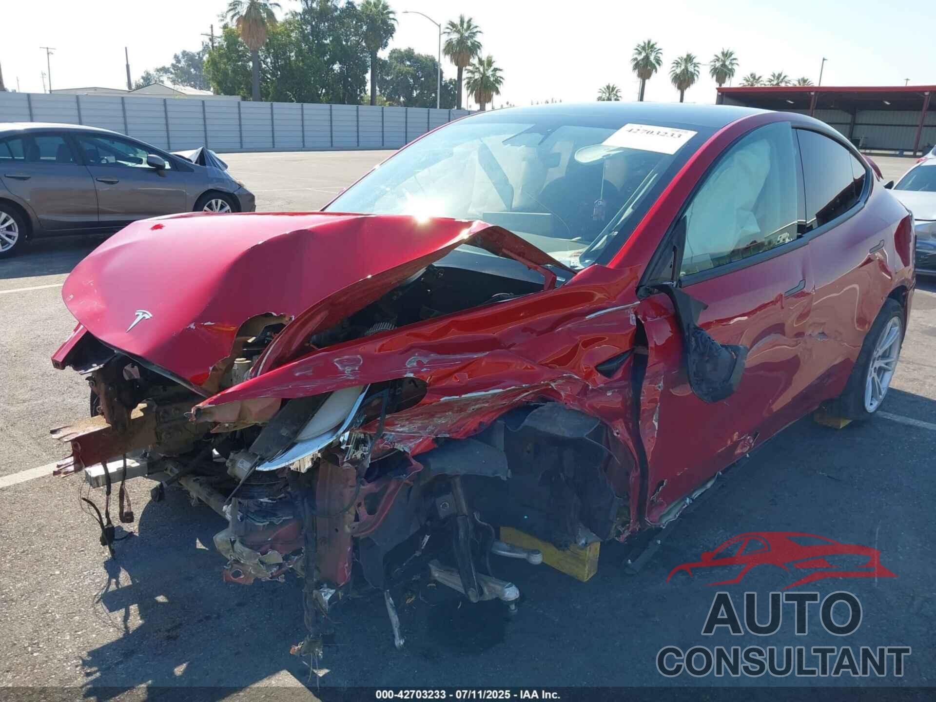 TESLA MODEL Y 2021 - 5YJYGDEEXMF213801
