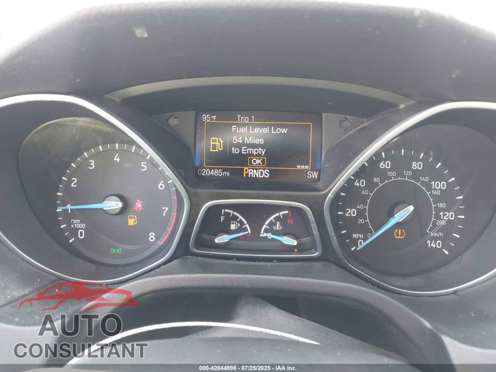 FORD FOCUS 2016 - 1FADP3F20GL329898