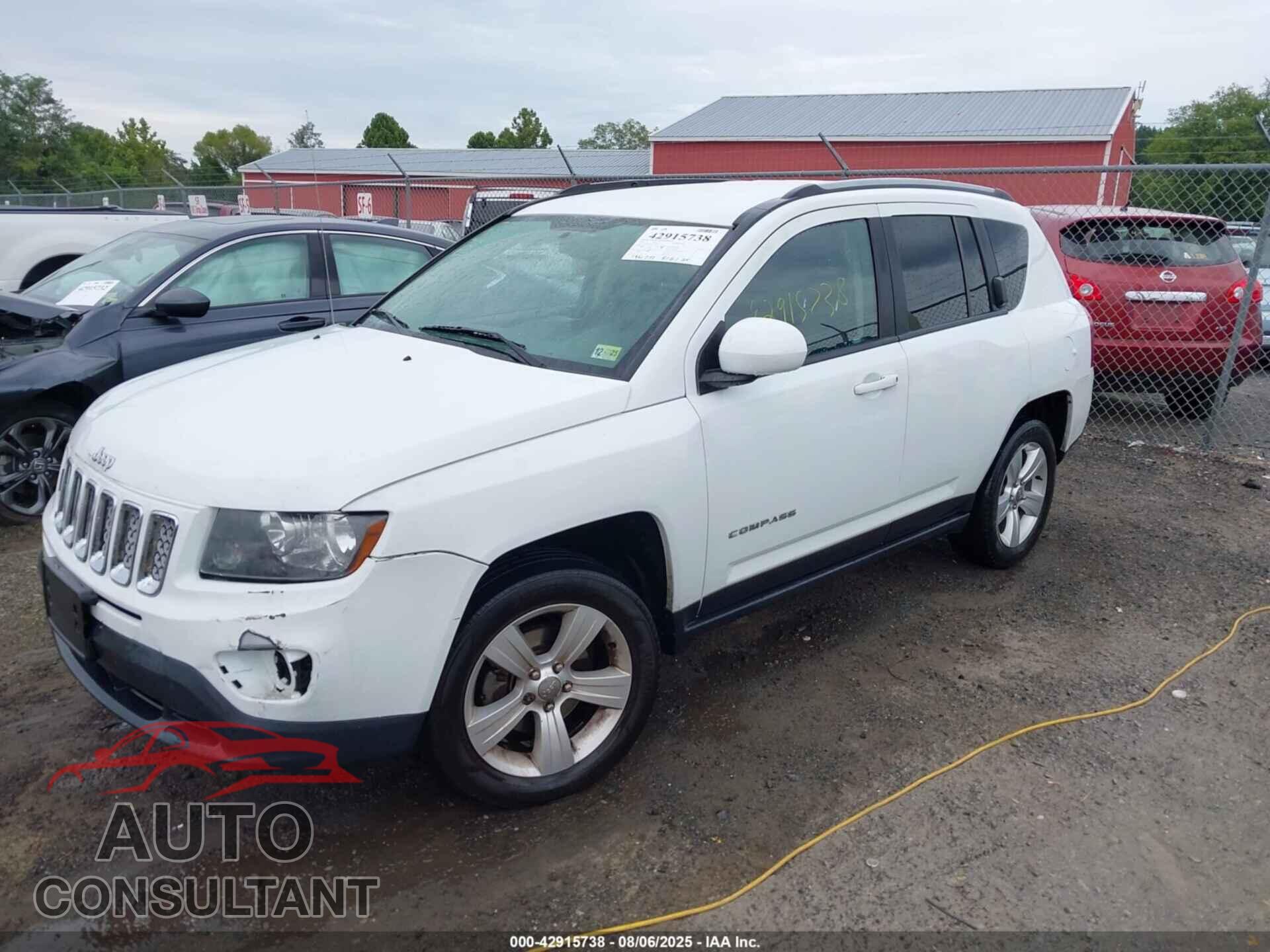 JEEP COMPASS 2016 - 1C4NJCEA2GD620289