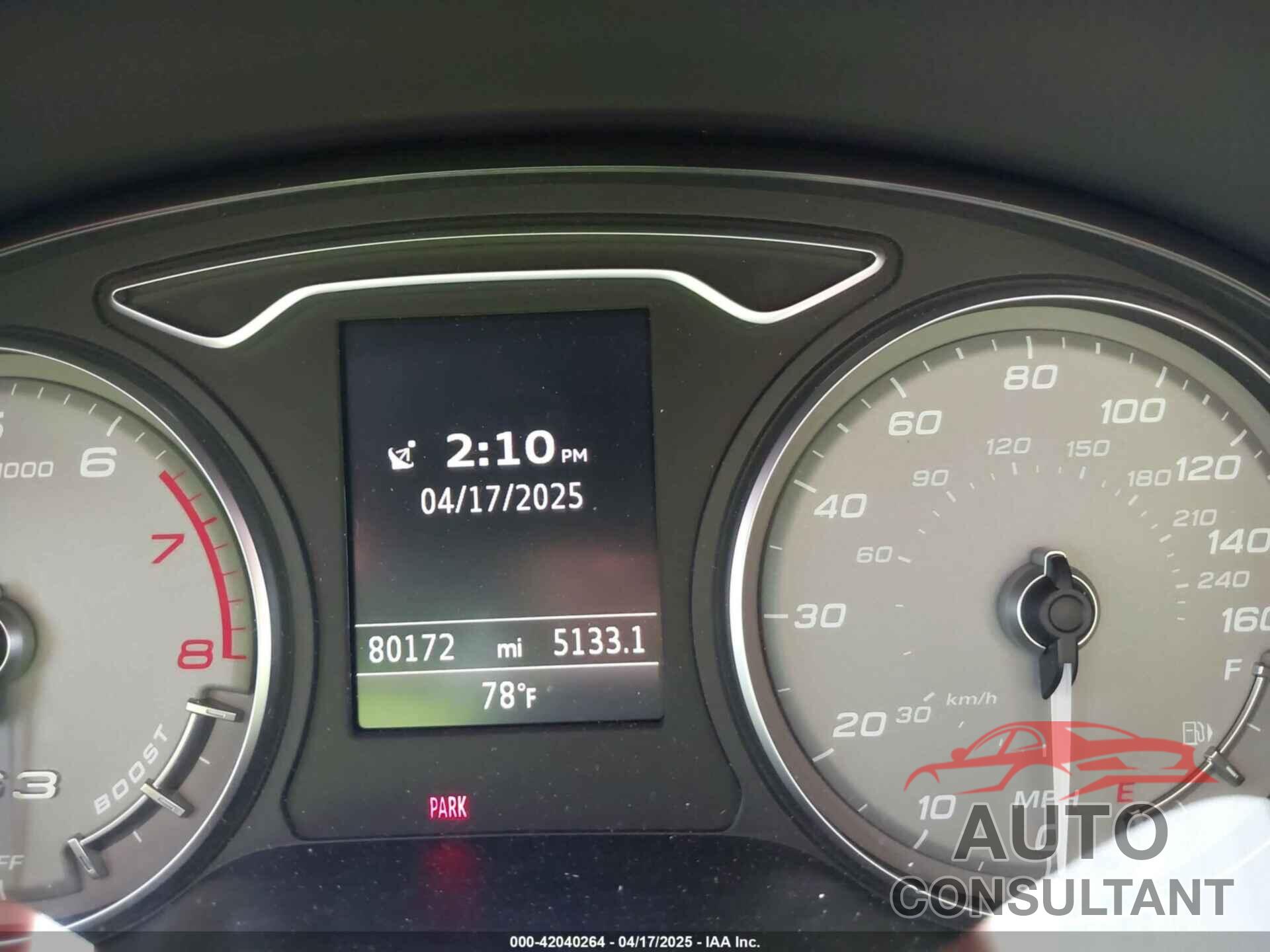 AUDI S3 2016 - WAUB1GFF1G1022312