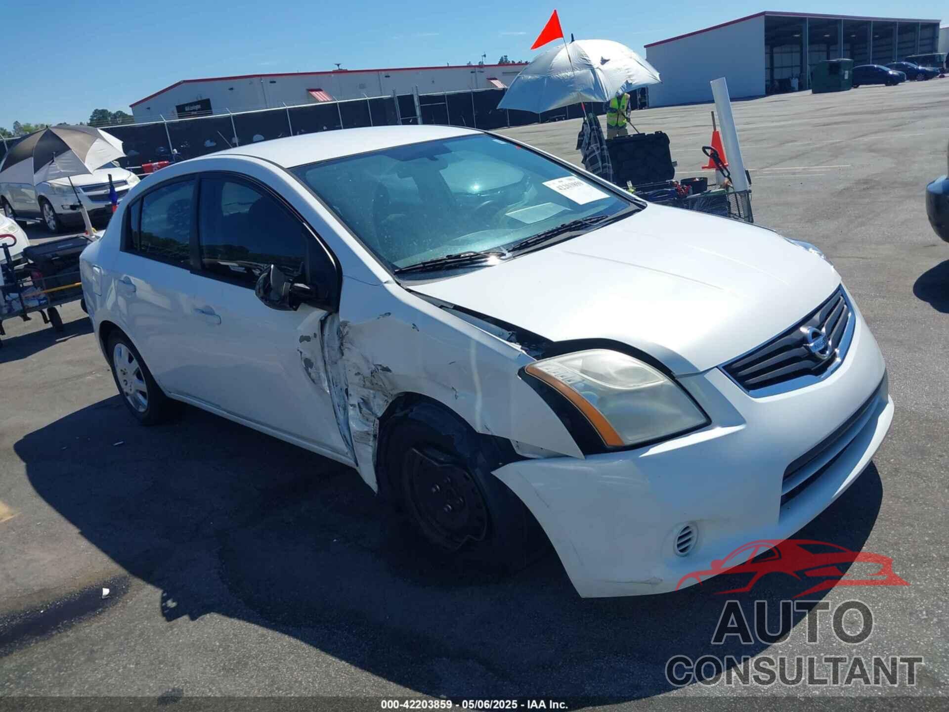 NISSAN SENTRA 2012 - 3N1AB6AP9CL695294