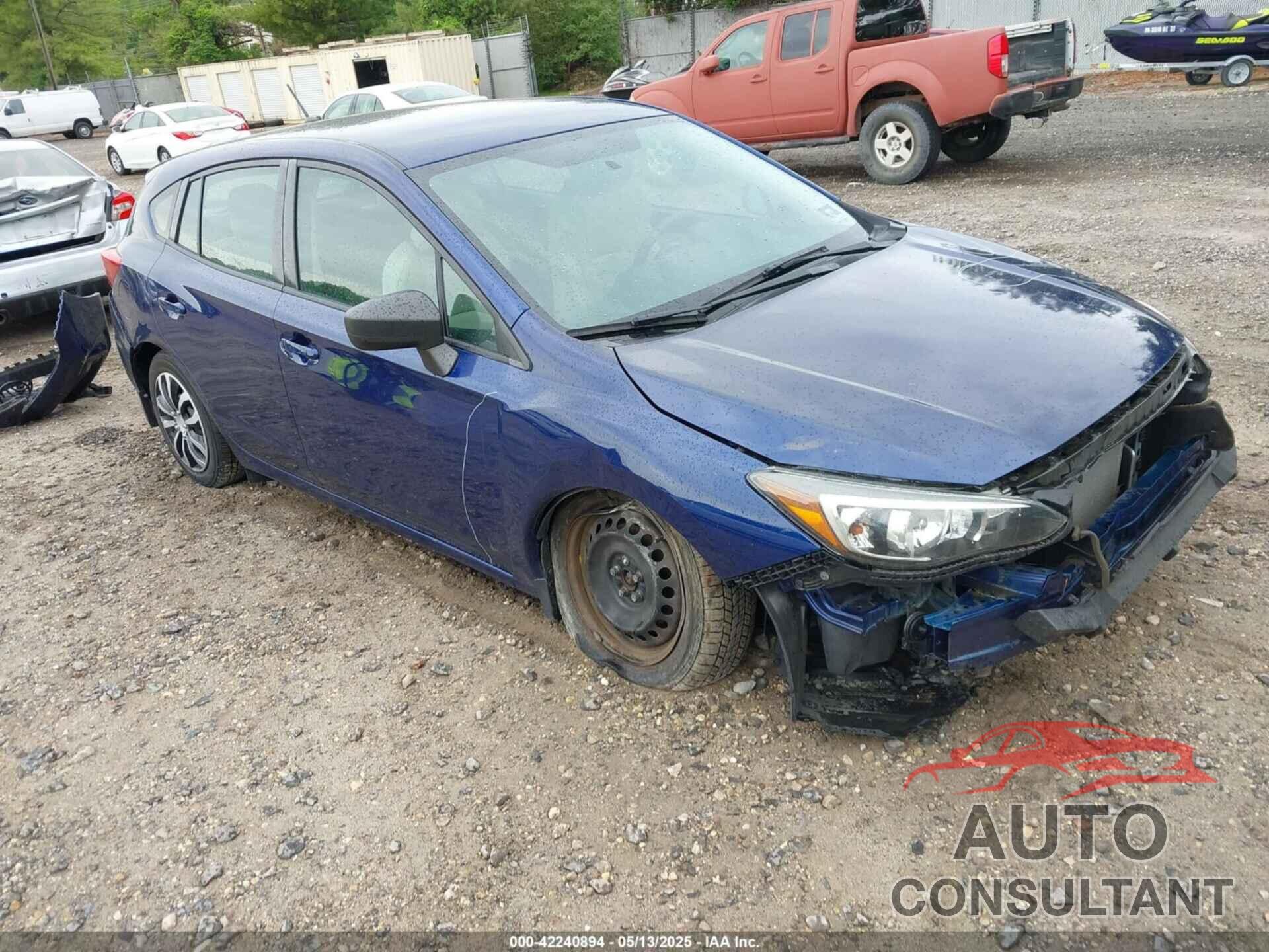 SUBARU IMPREZA 2018 - 4S3GTAA68J3705062