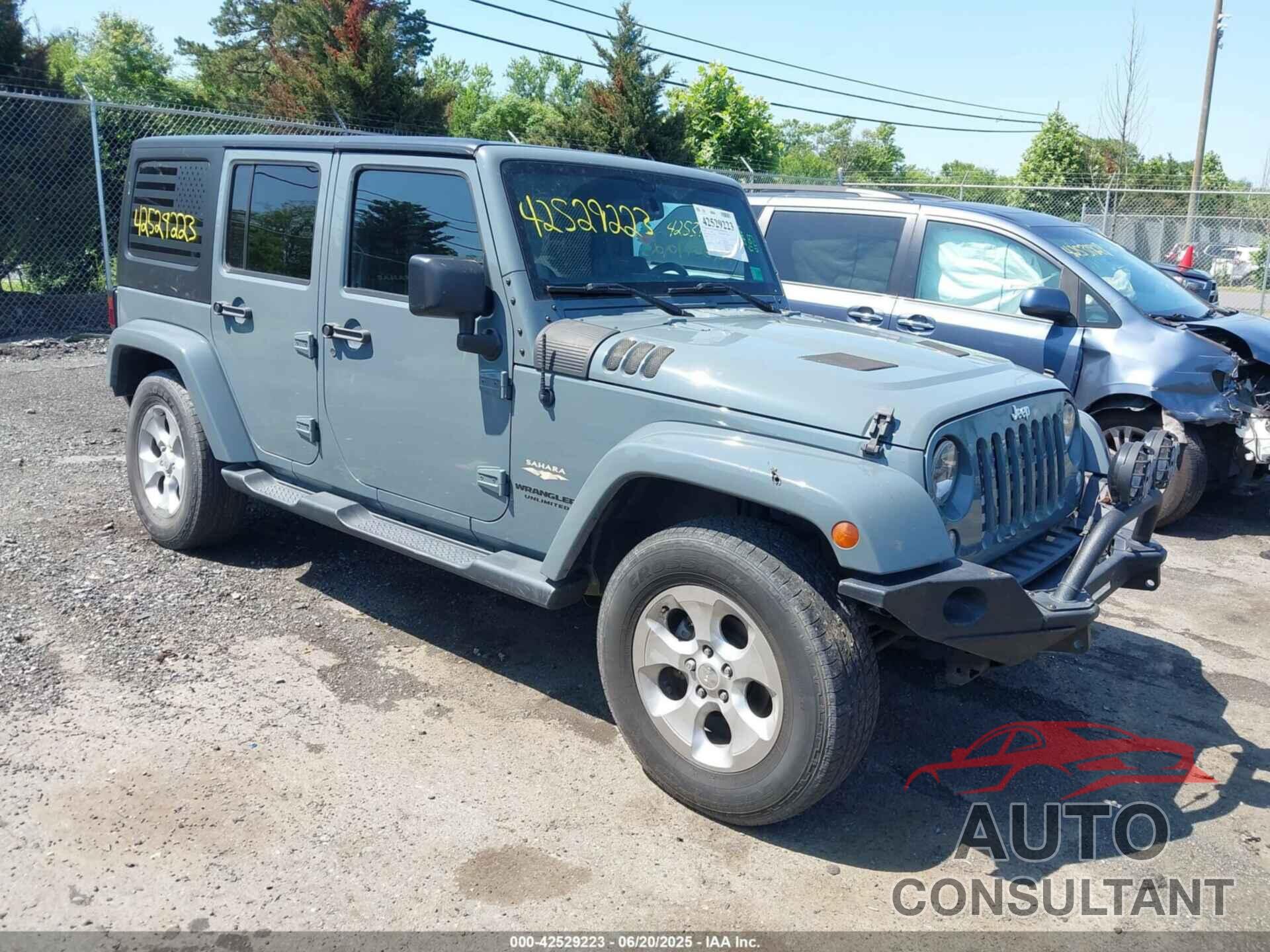 JEEP WRANGLER UNLIMITED 2014 - 1C4HJWEG0EL310499