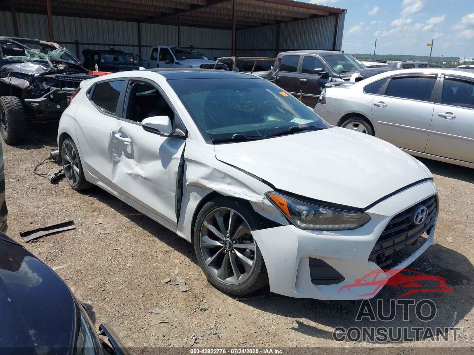 HYUNDAI VELOSTER 2019 - KMHTG6AF8KU005288