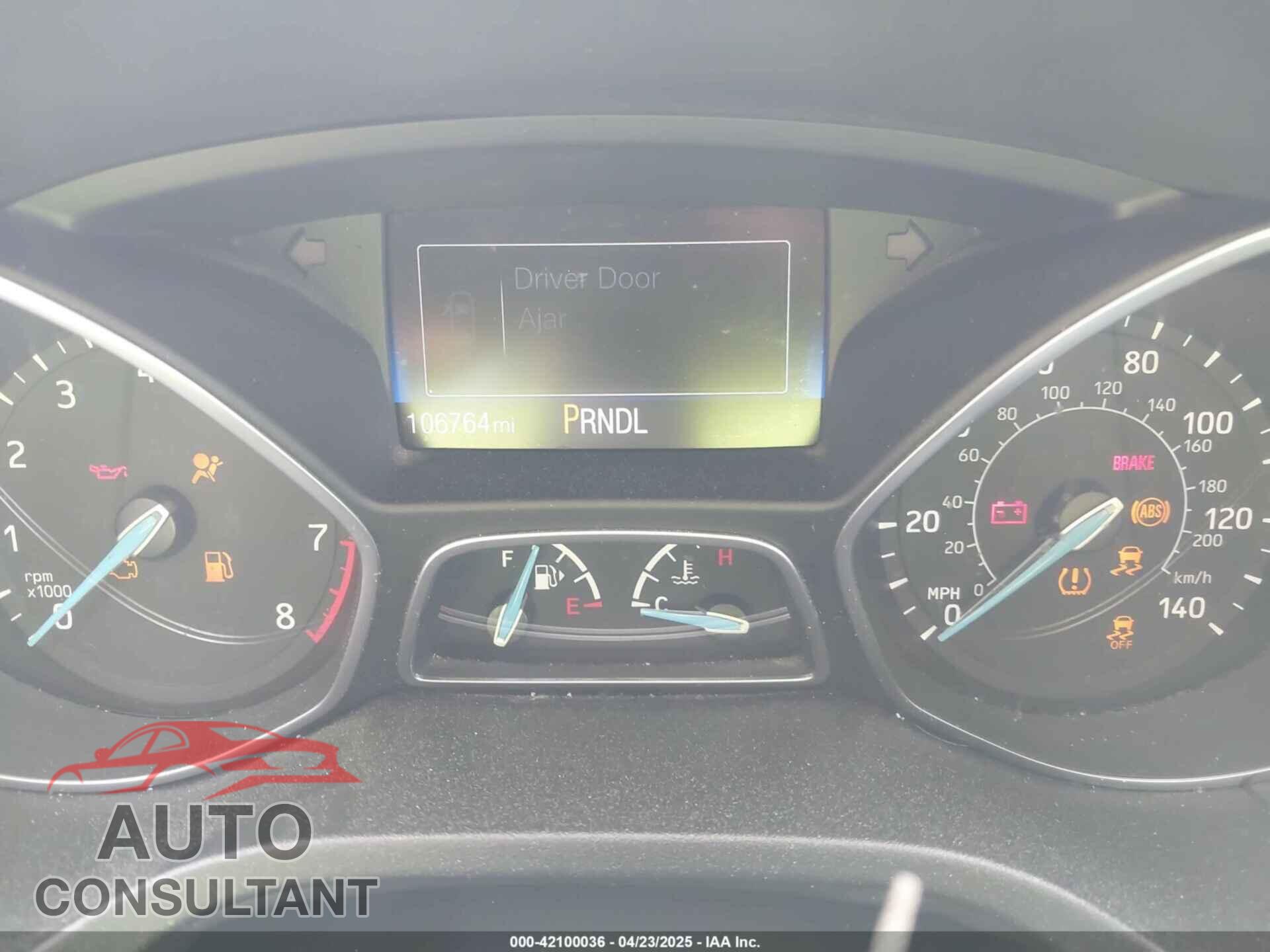 FORD FOCUS 2017 - 1FADP3E21HL241557
