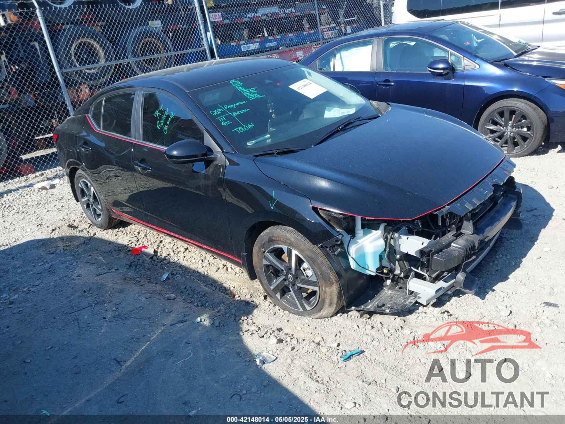 NISSAN SENTRA 2025 - 3N1AB8CV9SY236498