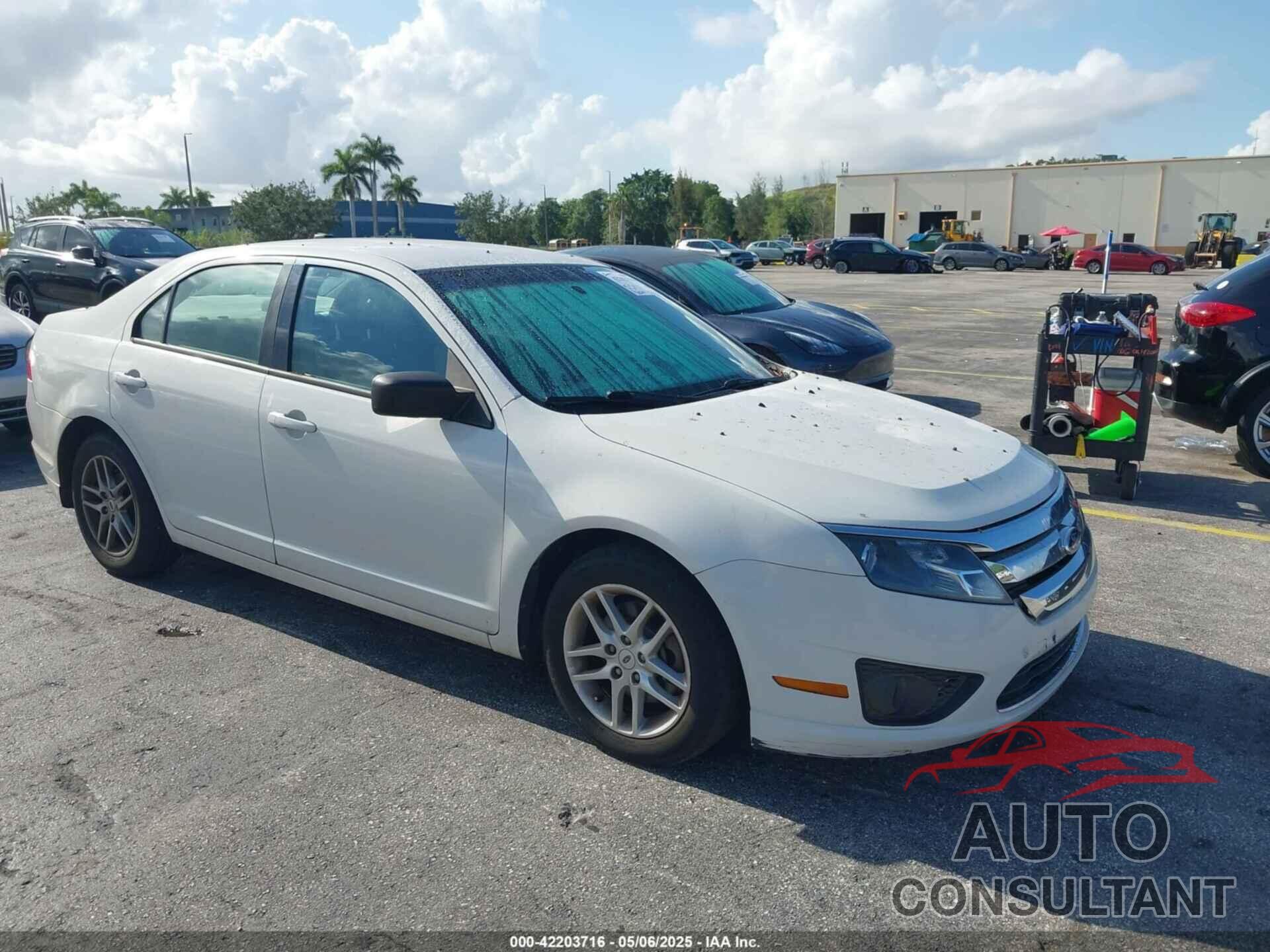 FORD FUSION 2012 - 3FAHP0GA5CR121825