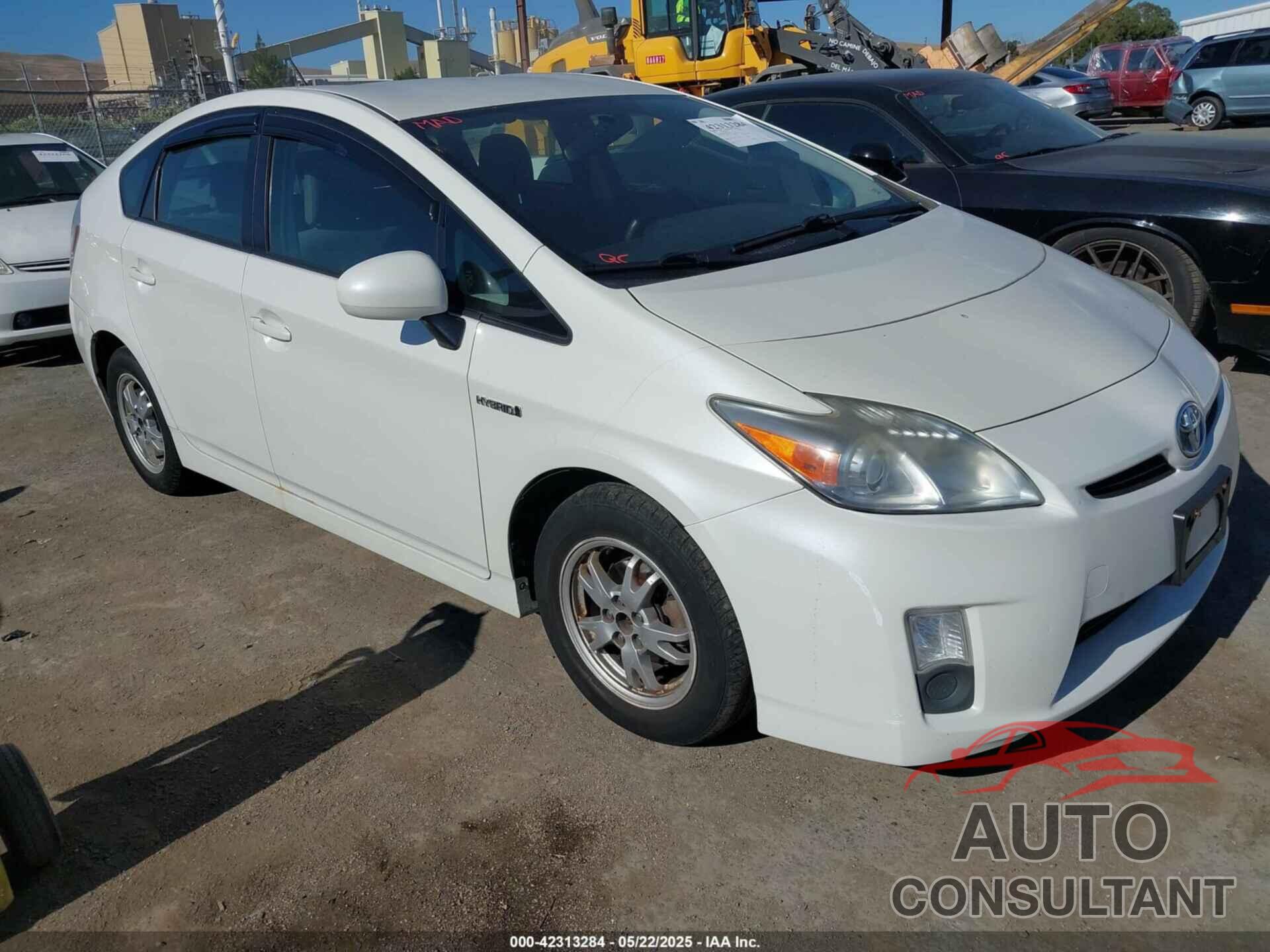 TOYOTA PRIUS 2011 - JTDKN3DU5B5315522