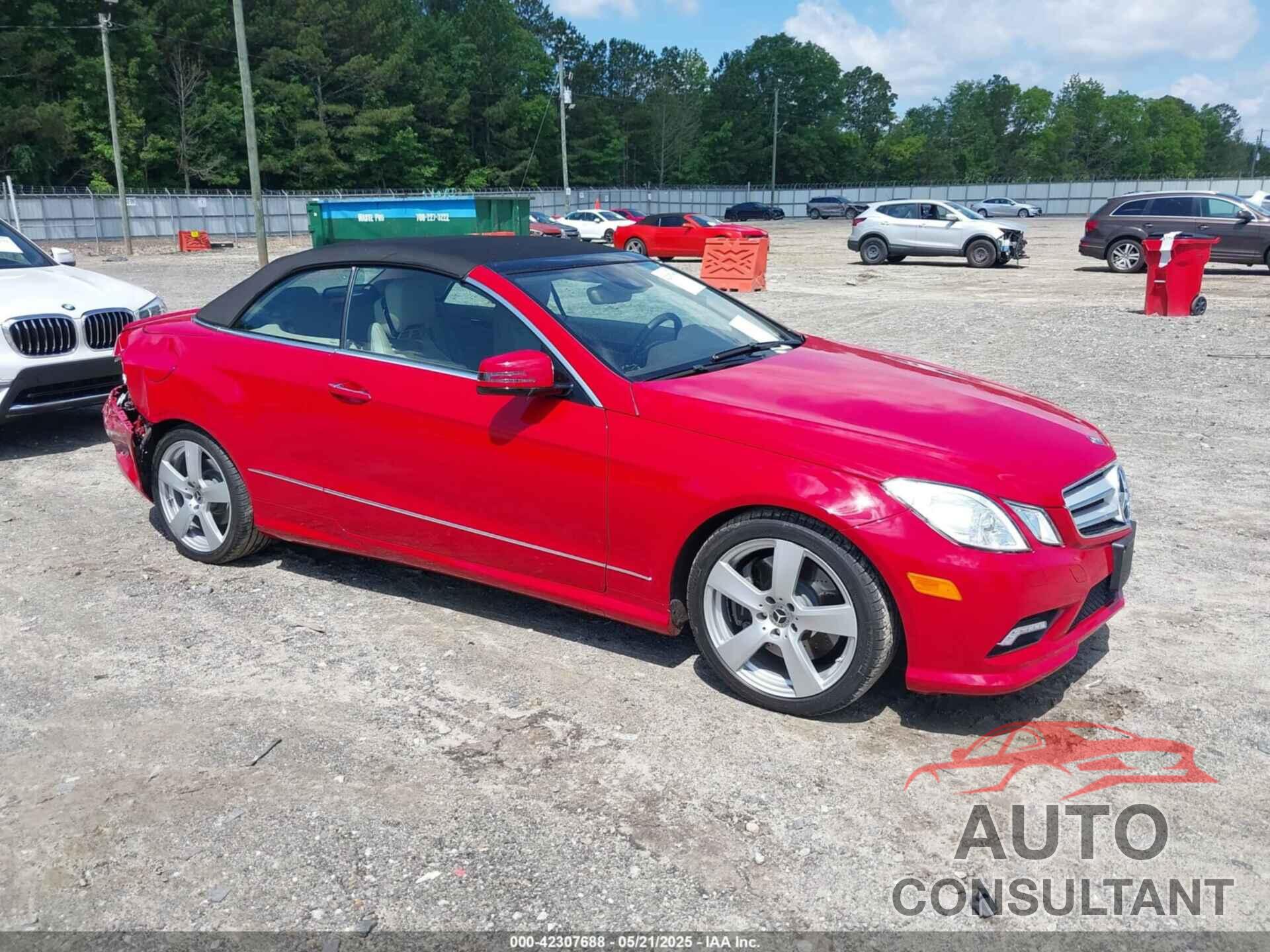 MERCEDES-BENZ E 550 2011 - WDDKK7CF6BF095343